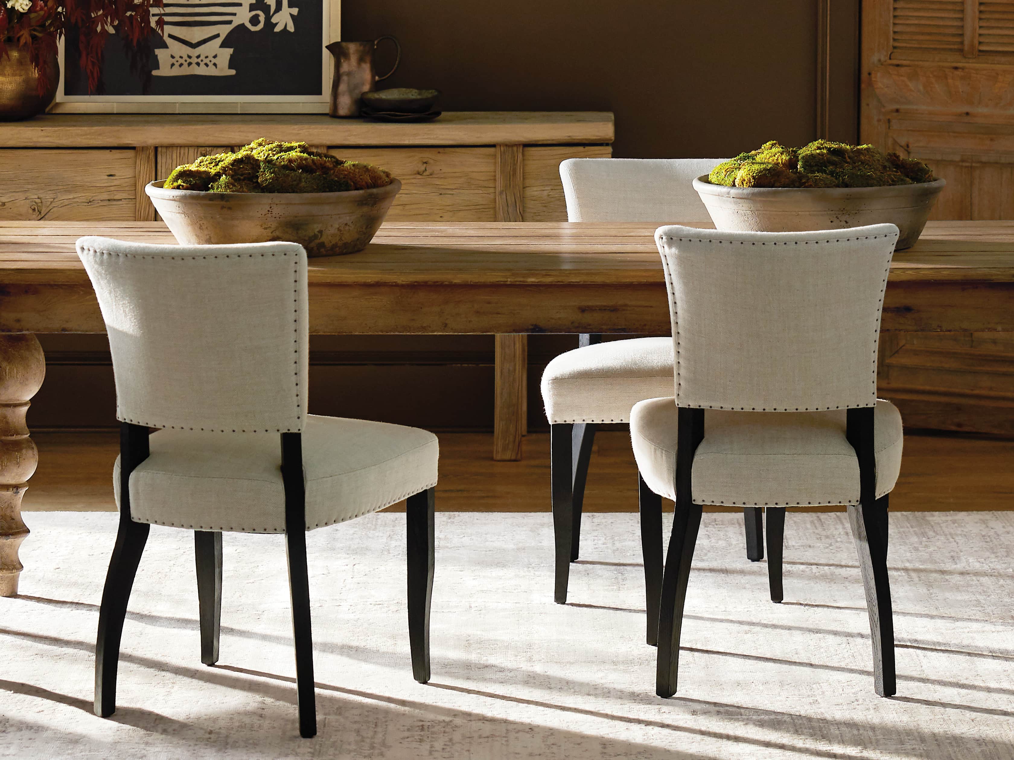 Fallyn Dining Side Chair in Linen Natural, slide 8 of 11