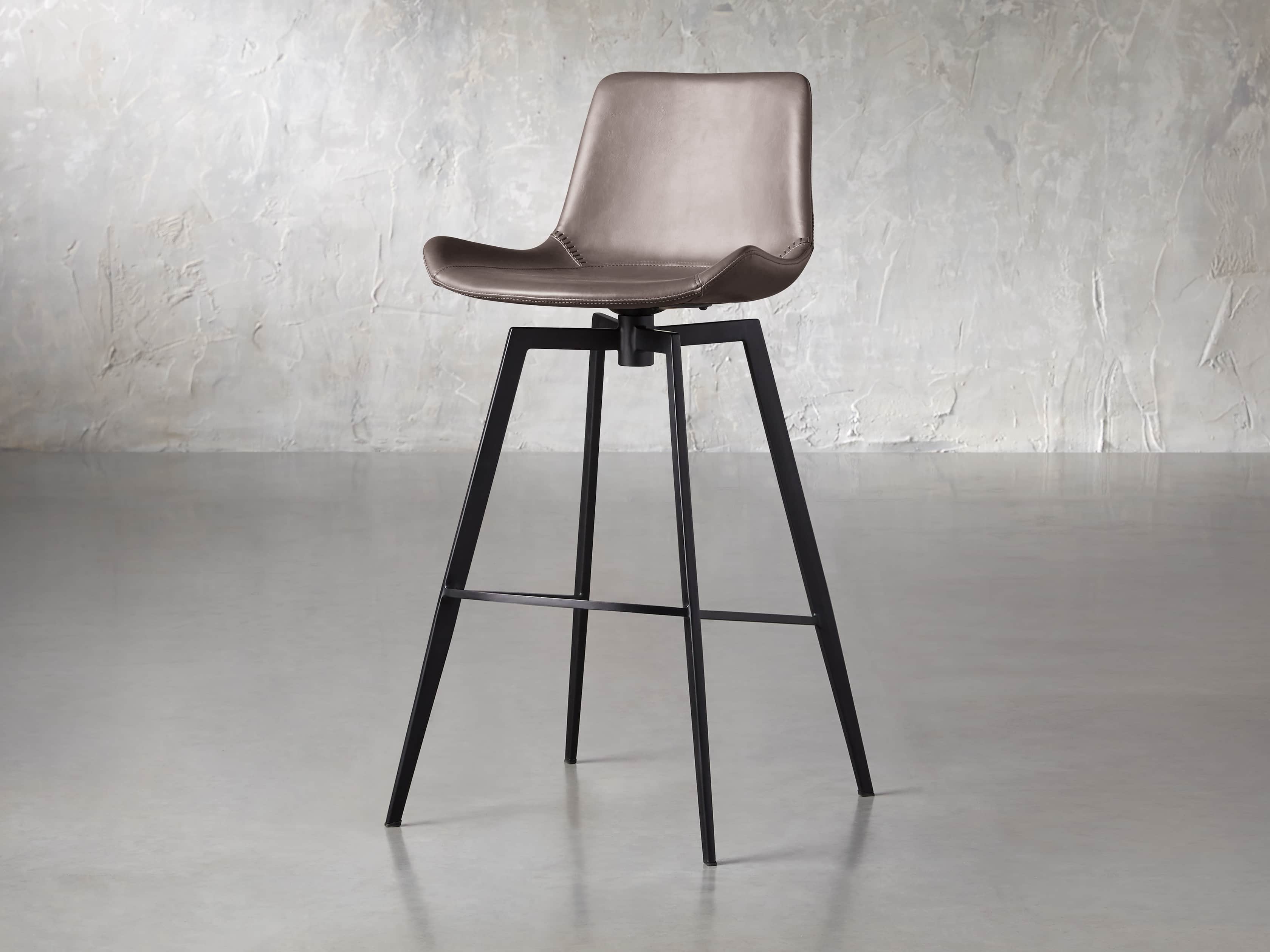Gage 20" Swivel Bar Stool in Buckeye, slide 2 of 7