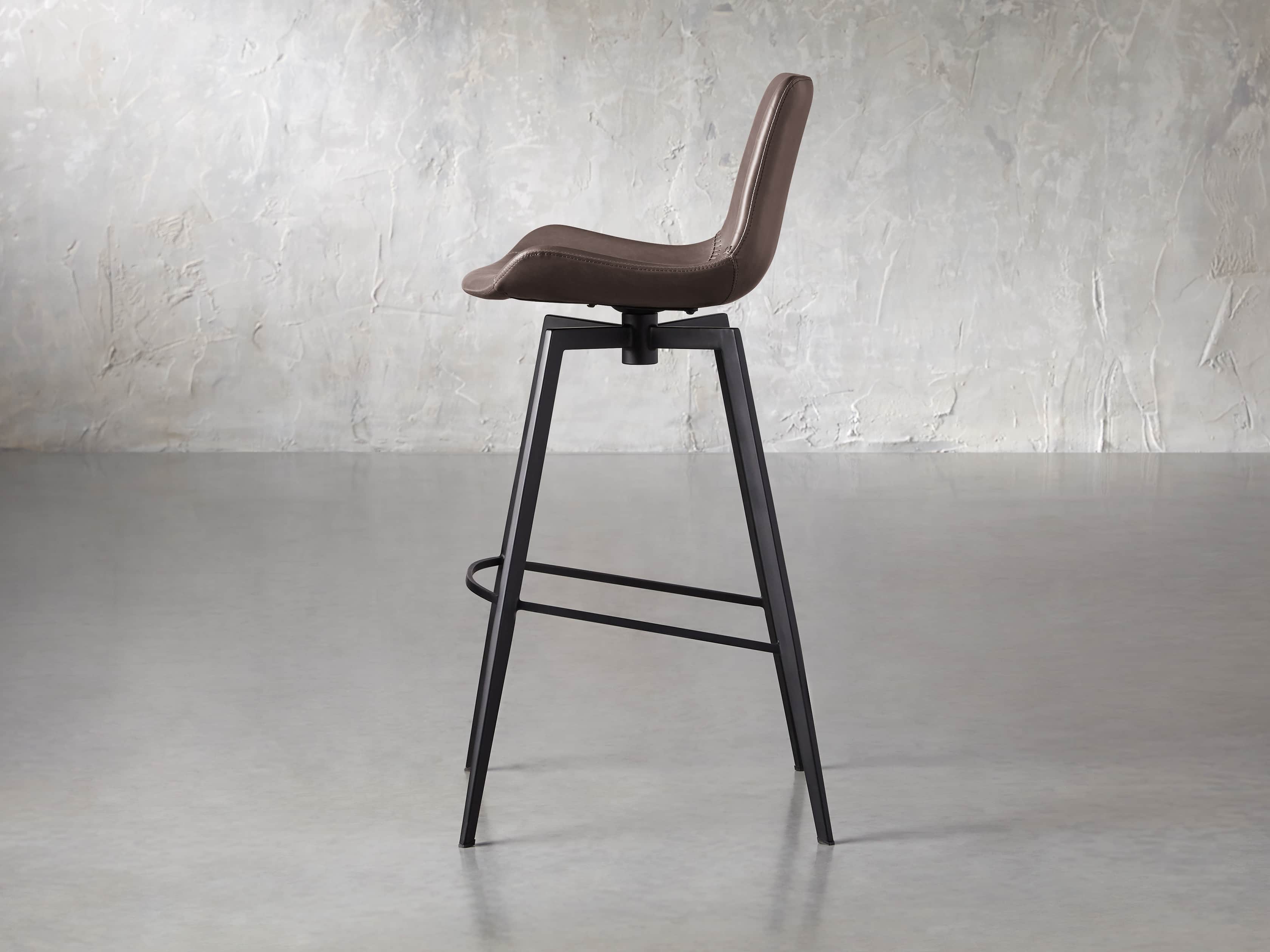 Gage 20" Swivel Bar Stool in Buckeye, slide 4 of 7