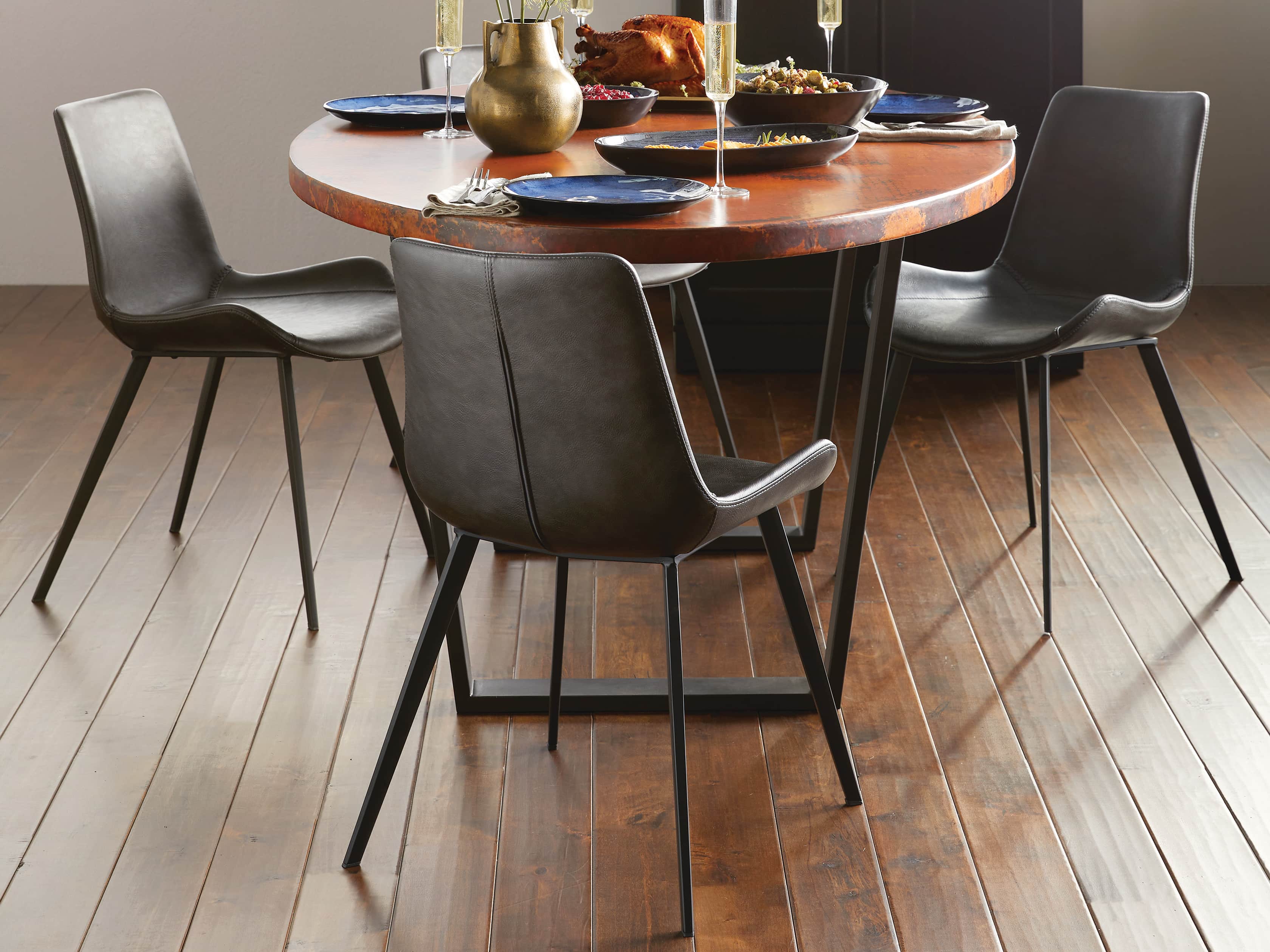 Gage 20" Dining Side Chair in Carbon, slide 1 of 7