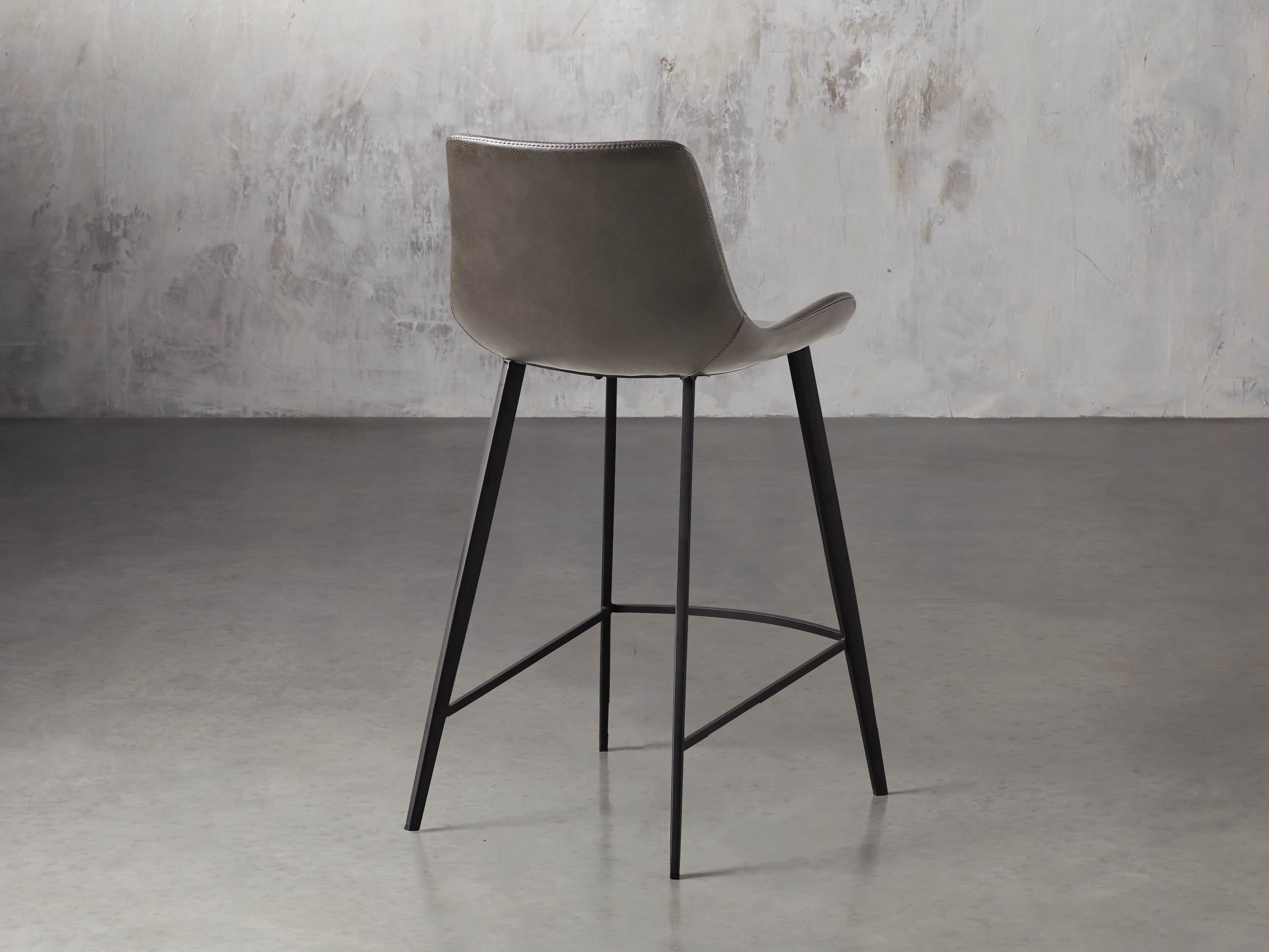 Gage Counter Stool in Carbon, slide 4 of 8