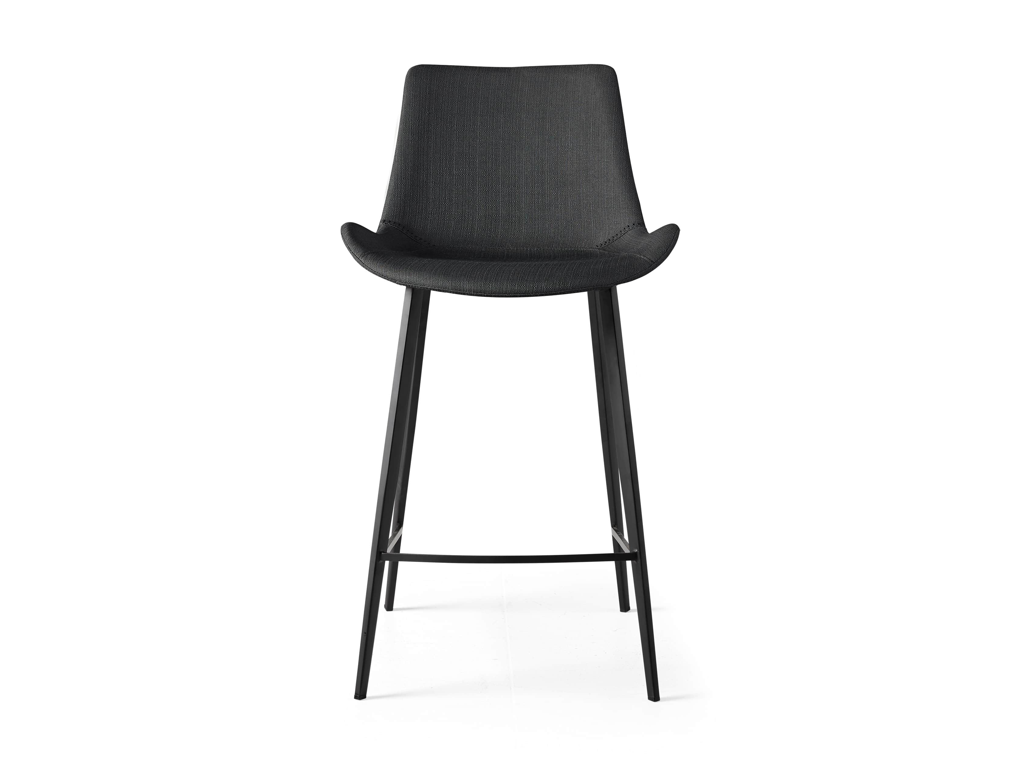 Gage Upholstered 20" Counter Stool in Coal, slide 5 of 6