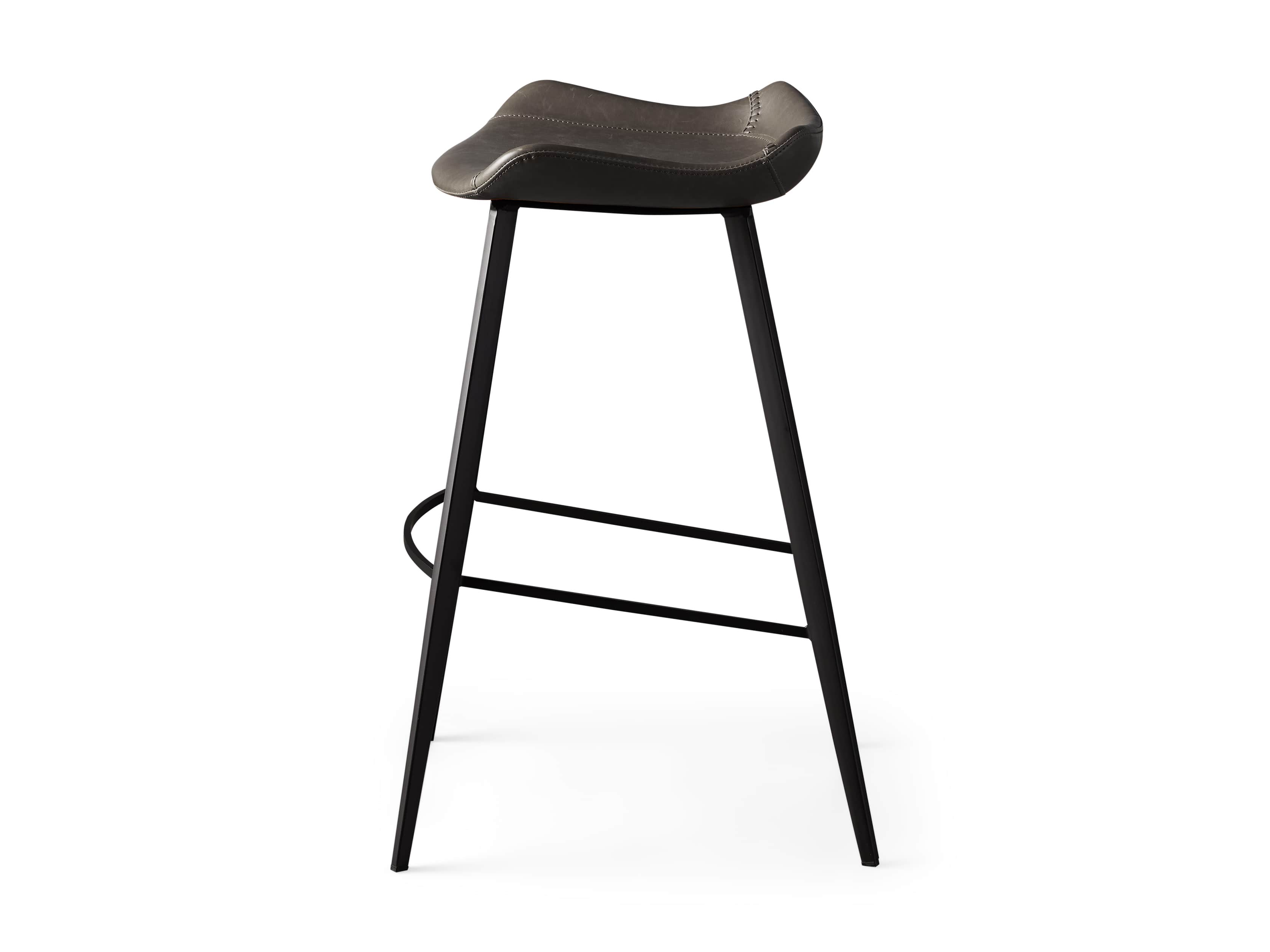 Gage Backless Bar Stool in Carbon, slide 7 of 7
