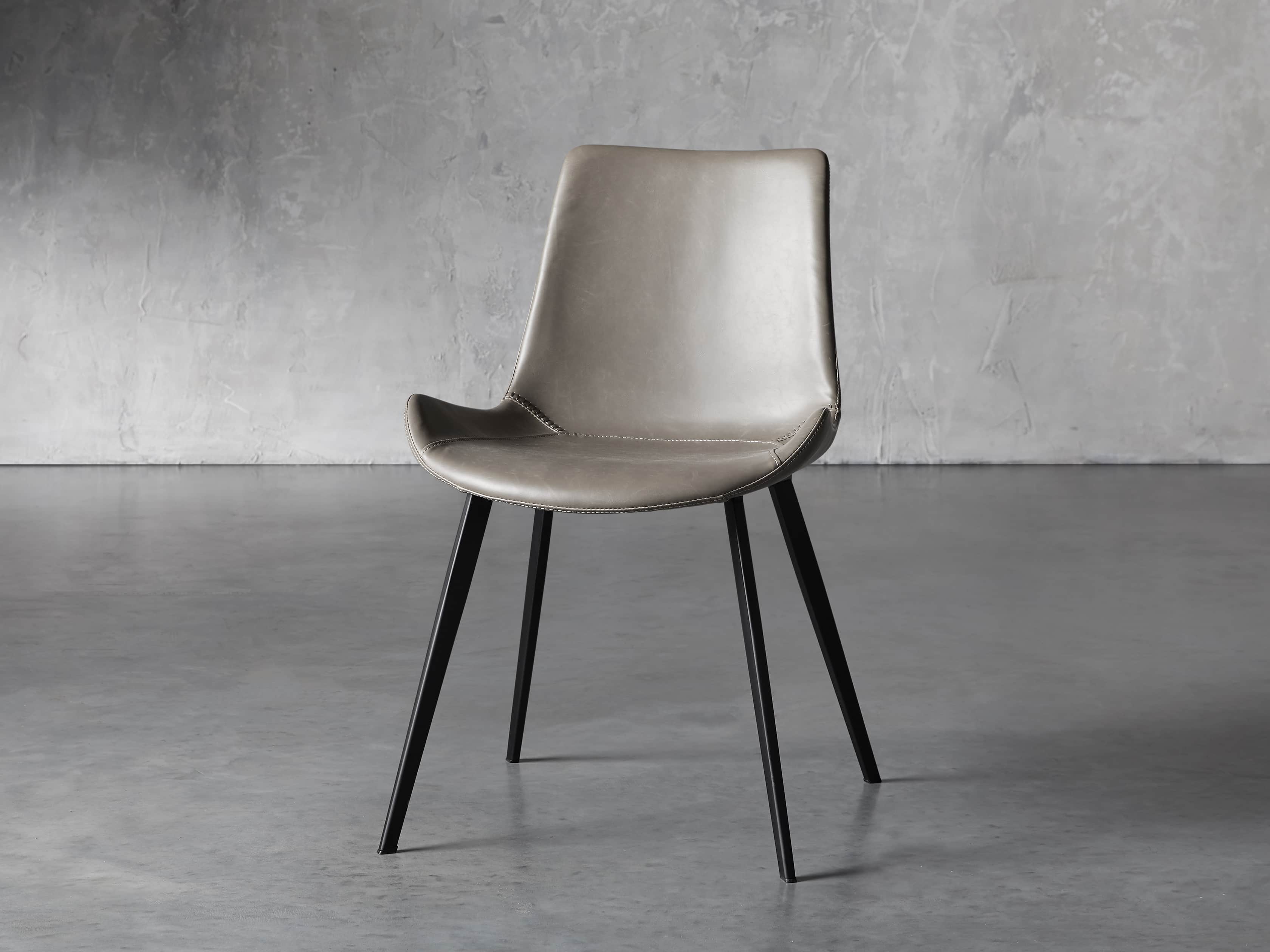 Gage Faux Leather Dining Chair | Arhaus