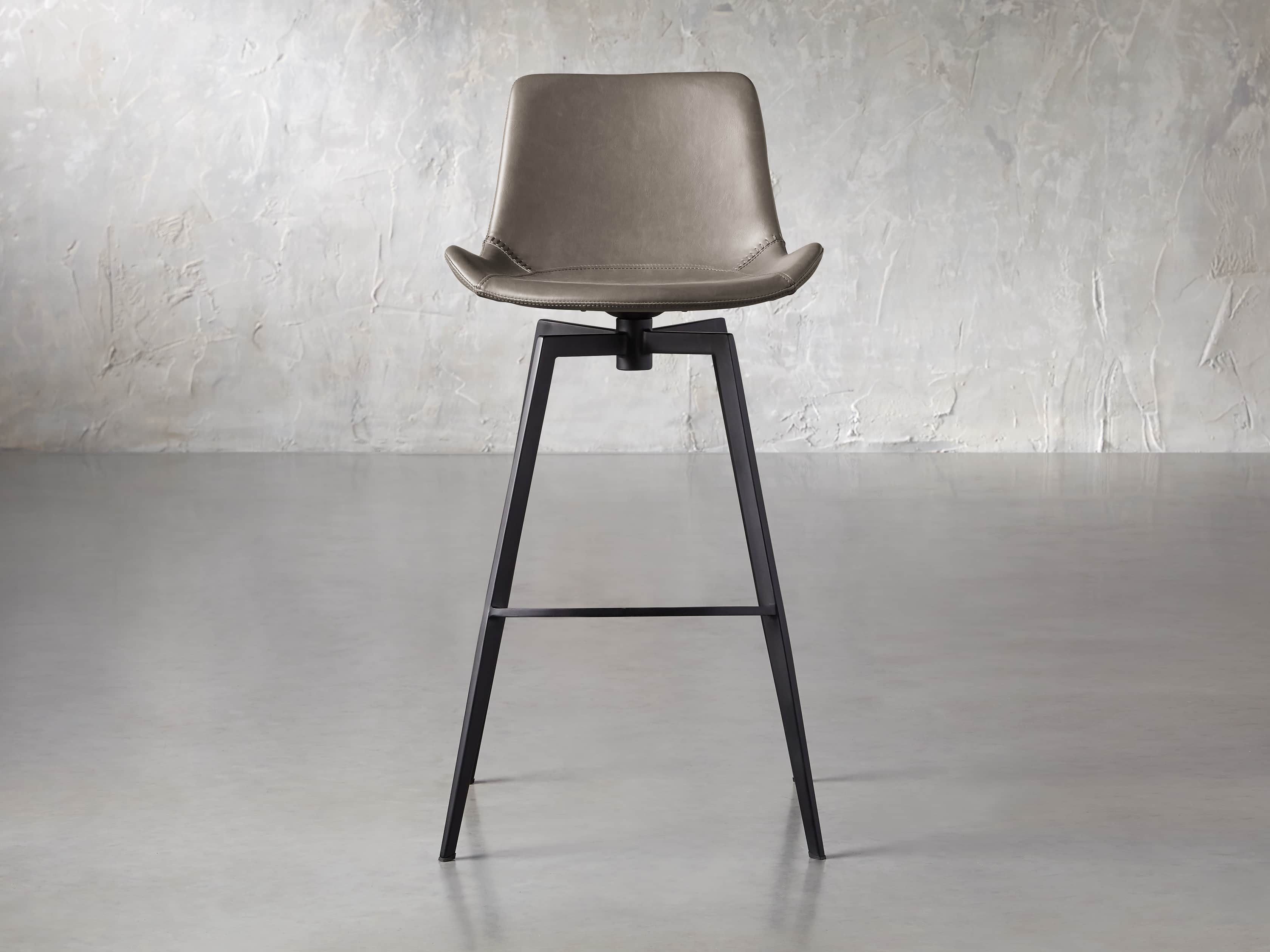Gage 20" Swivel Bar Stool in Flint, slide 1 of 7