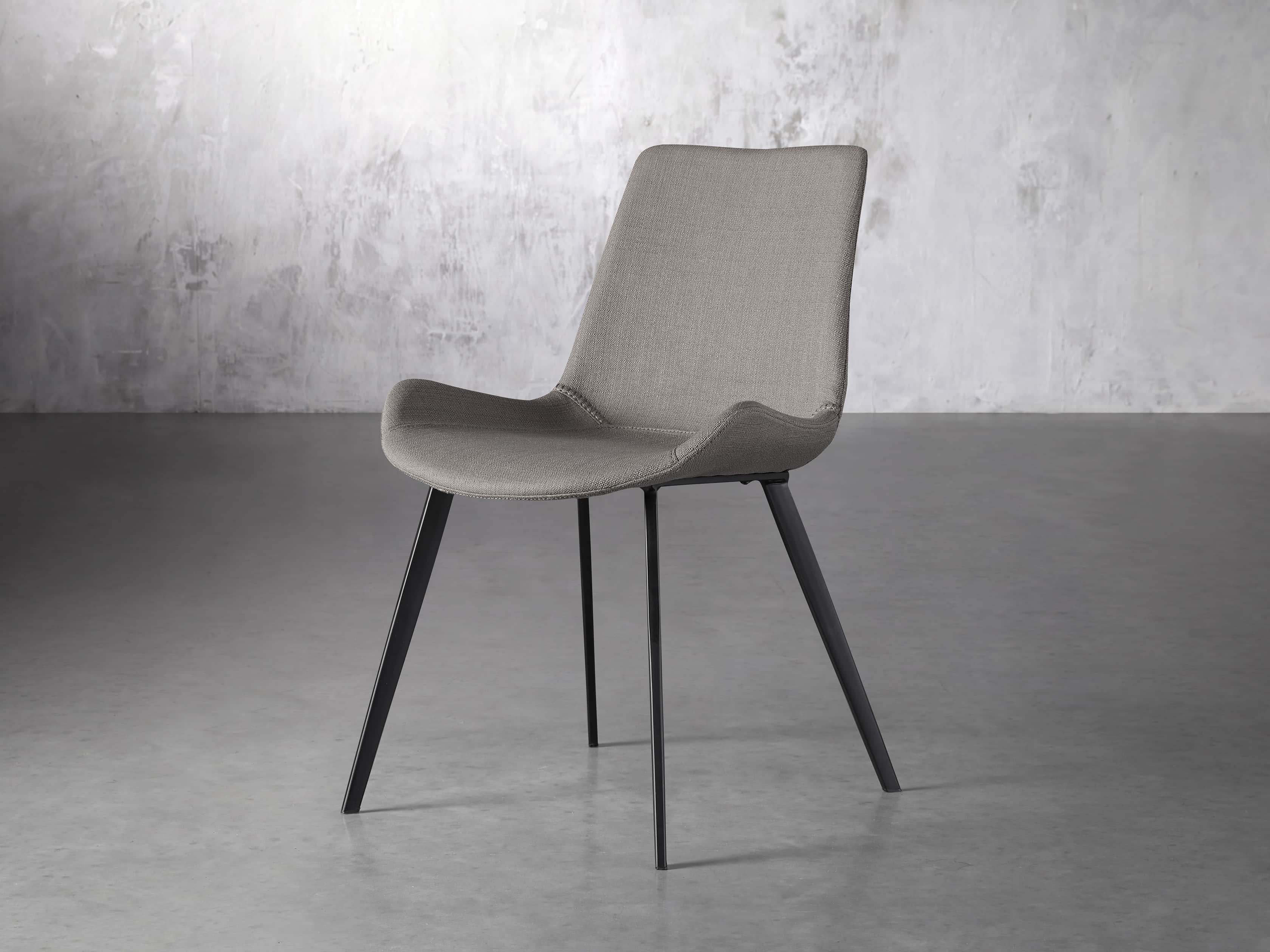 Gage Upholstered 20" Dining Side Chair in Khaki, slide 2 of 7