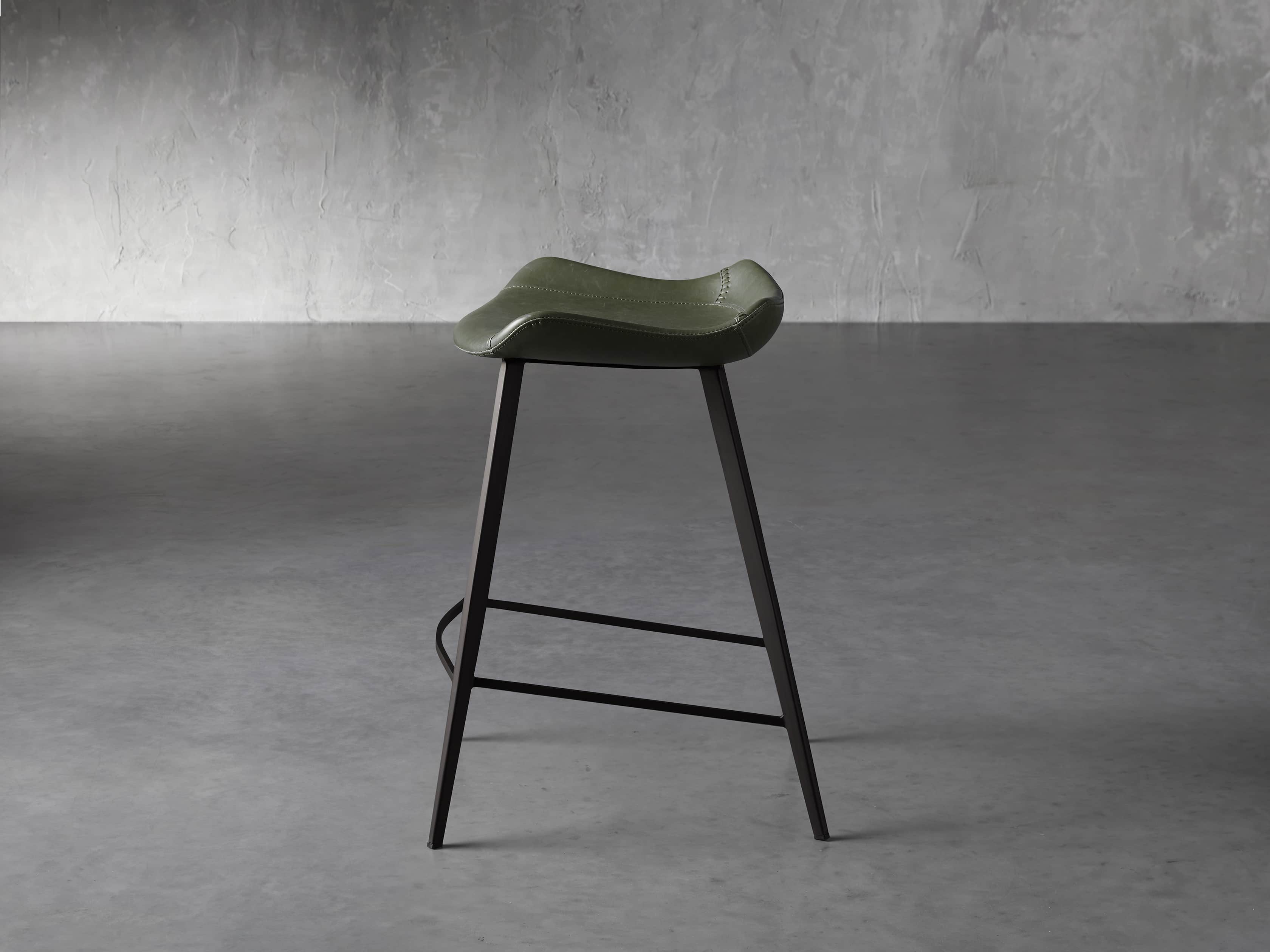 Gage Backless Counter Stool in Pine, slide 3 of 7