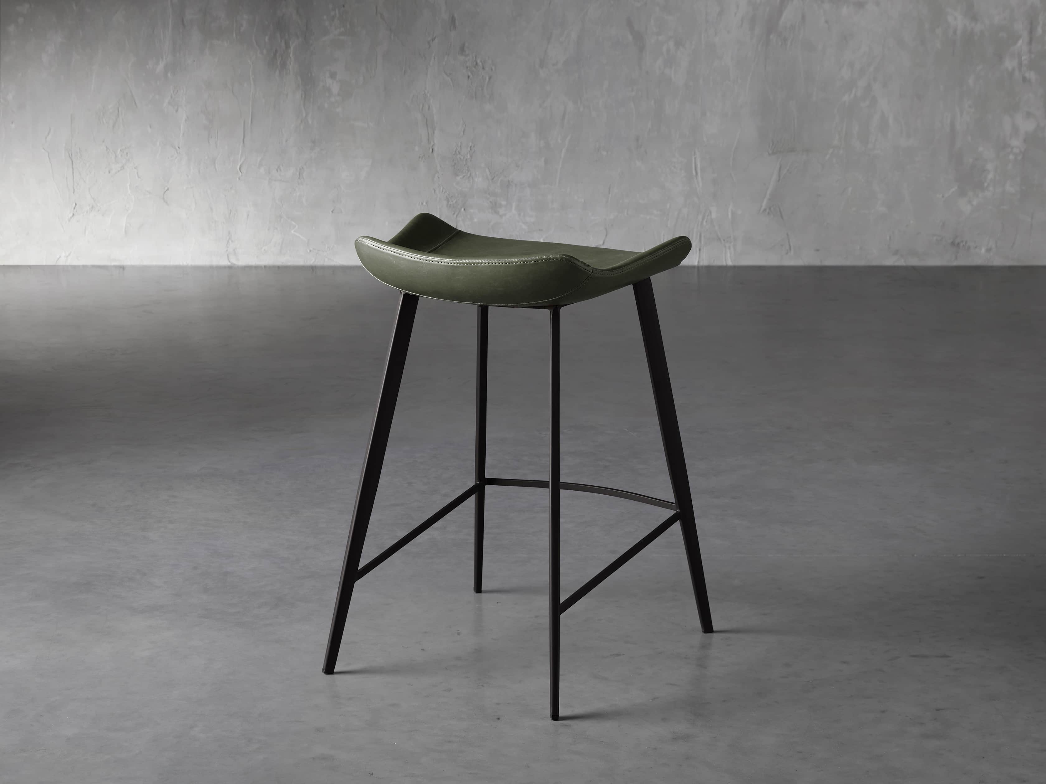 Gage Backless Counter Stool in Pine, slide 4 of 7