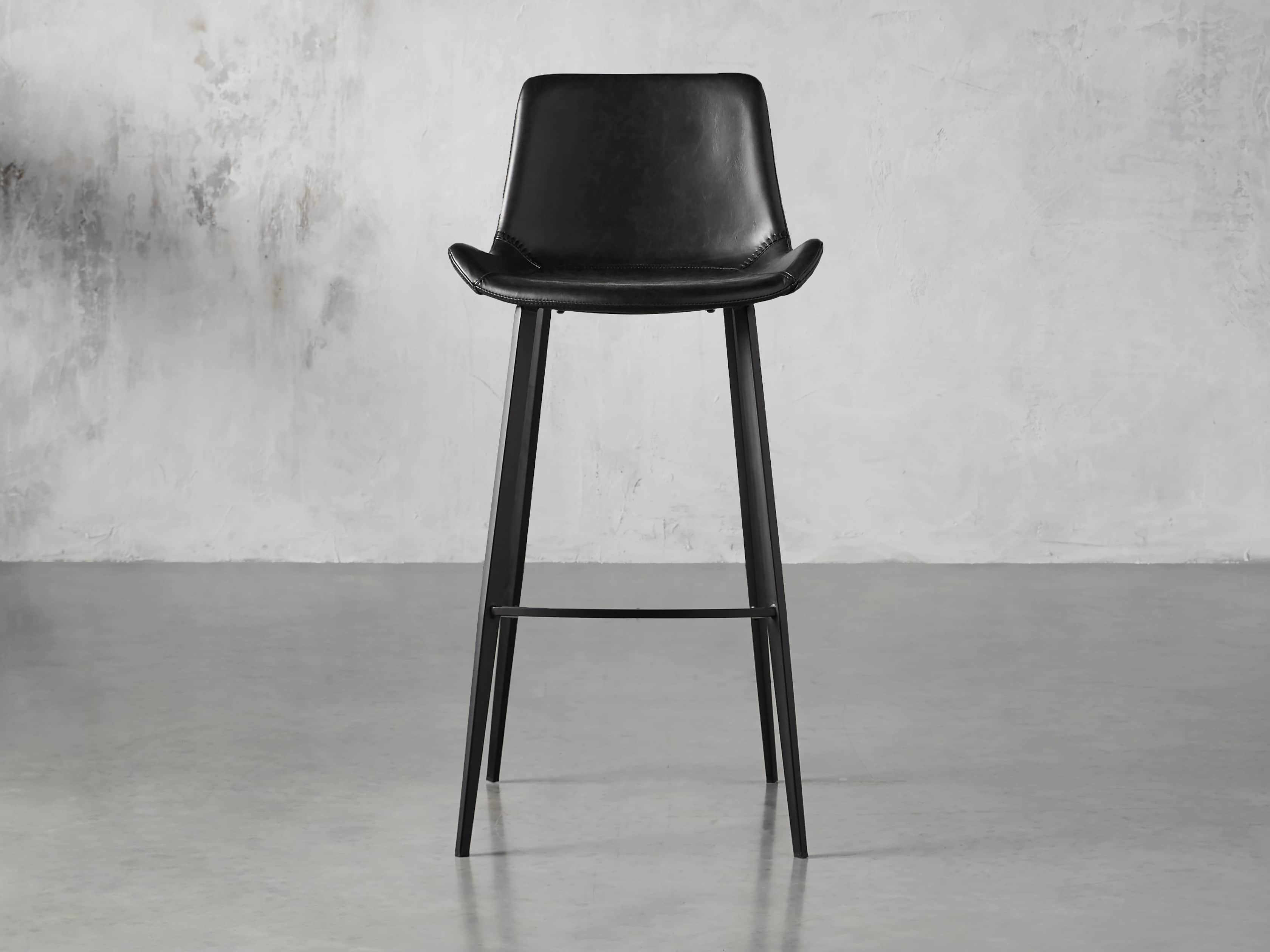 Gage 20" Bar Stool in Raven, slide 2 of 7