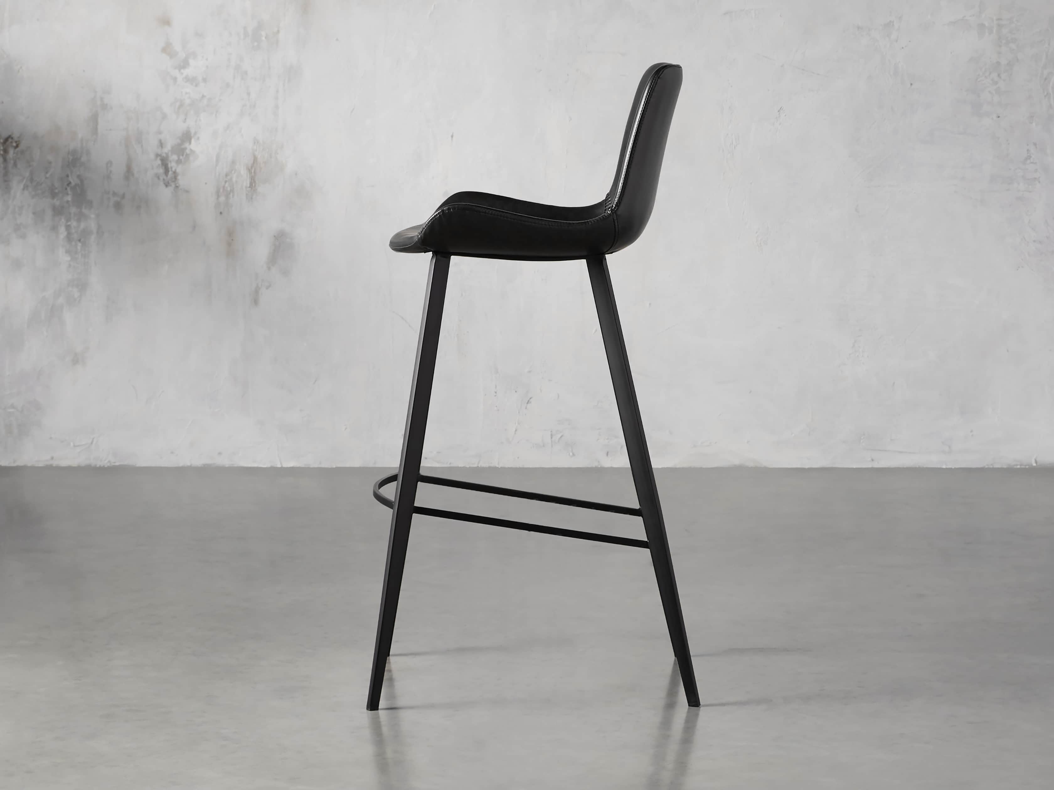 Gage 20" Bar Stool in Raven, slide 4 of 7