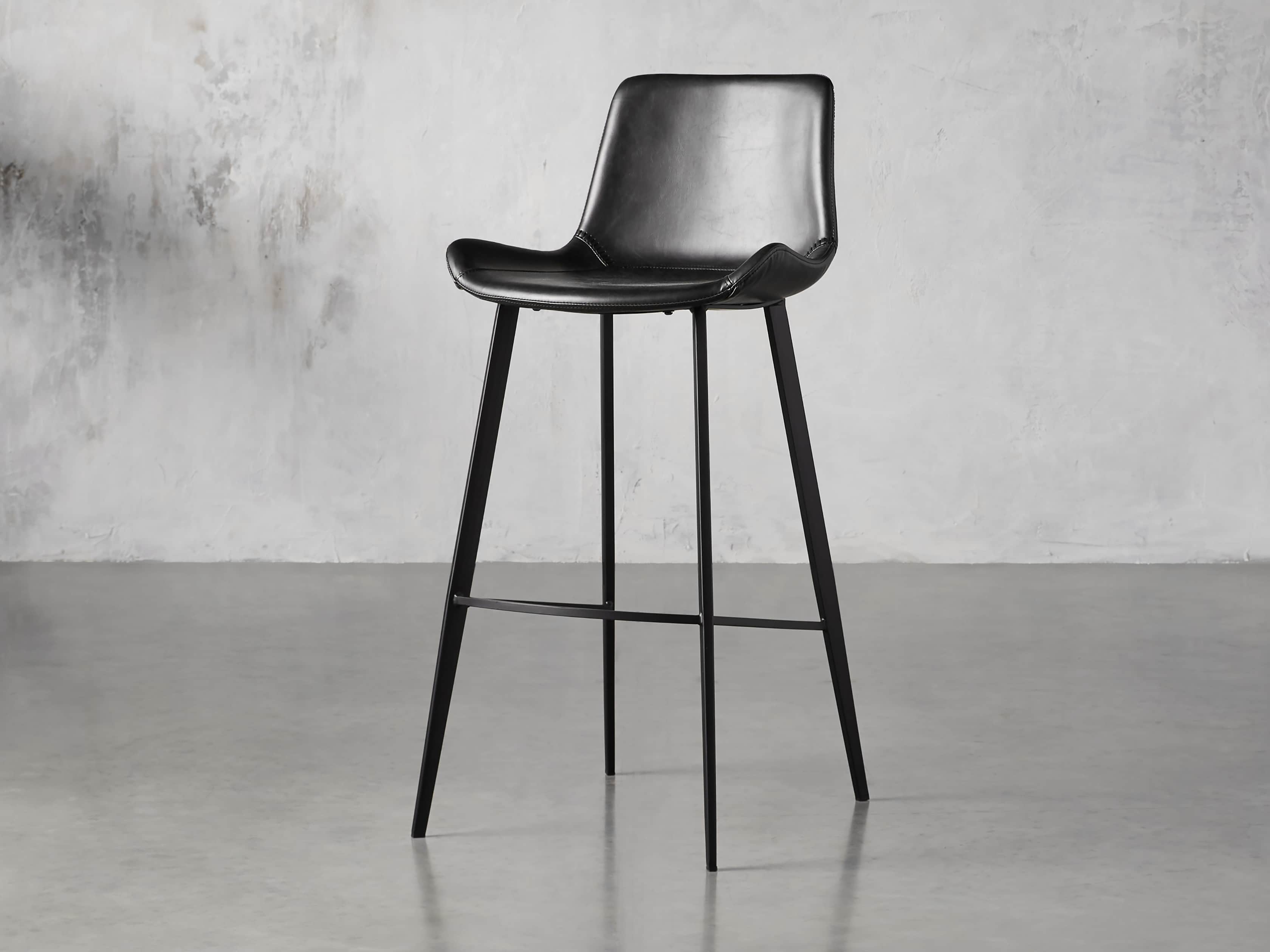Gage 20" Bar Stool in Raven, slide 3 of 7