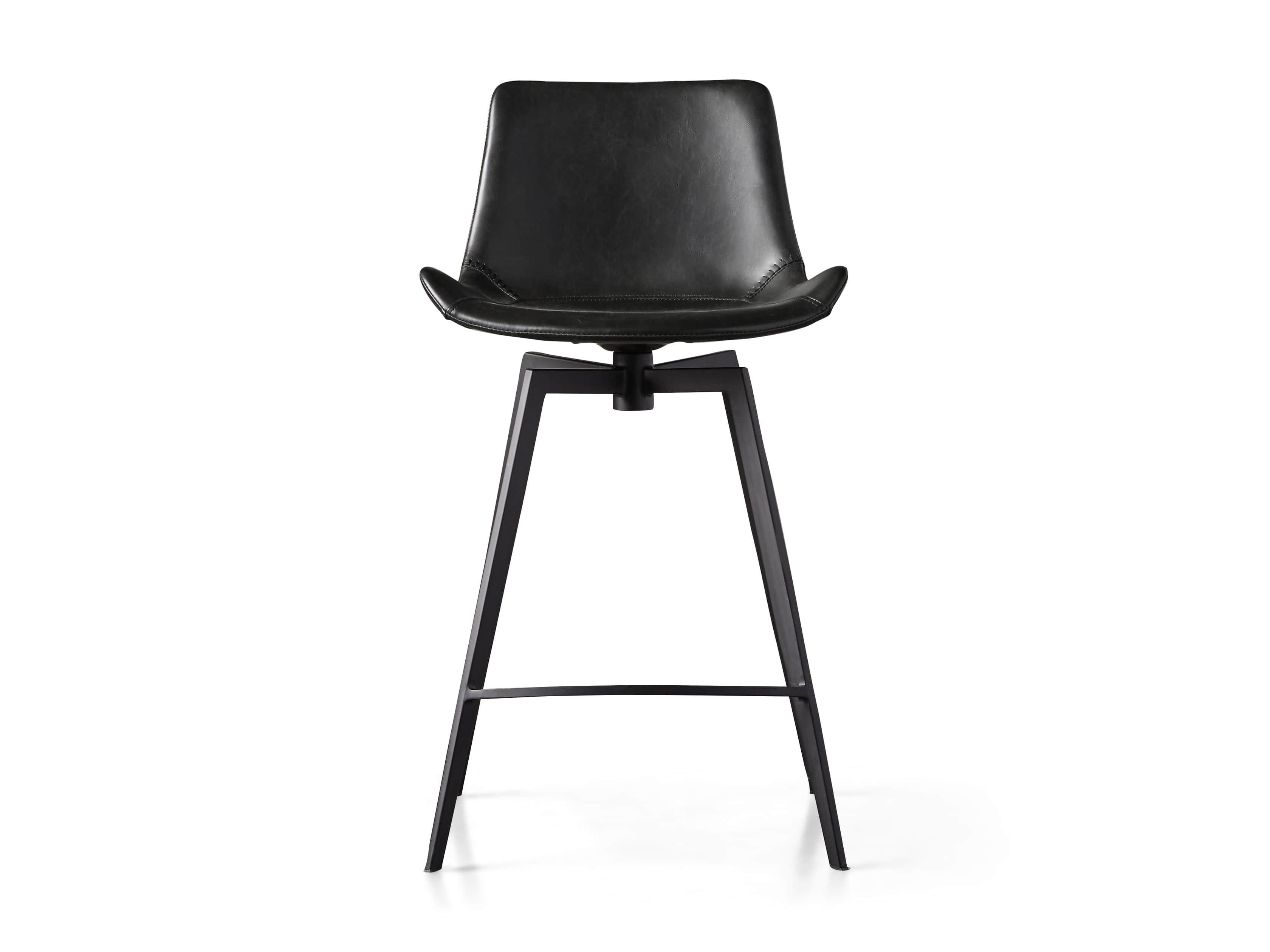 Gage 20" Swivel Counter Stool in Raven, slide 7 of 8