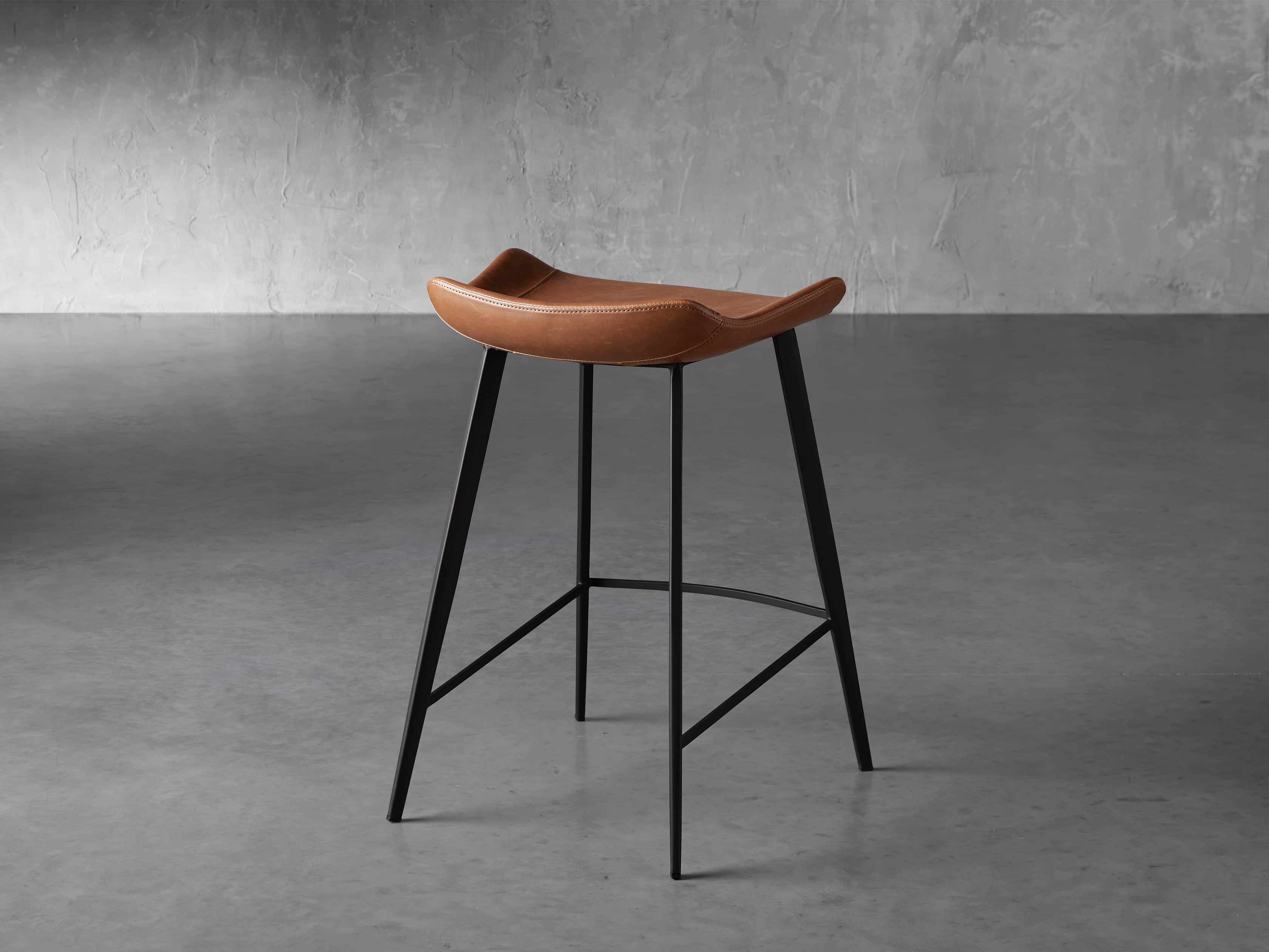 Gage Backless Counter Stool in Tanner, slide 4 of 7