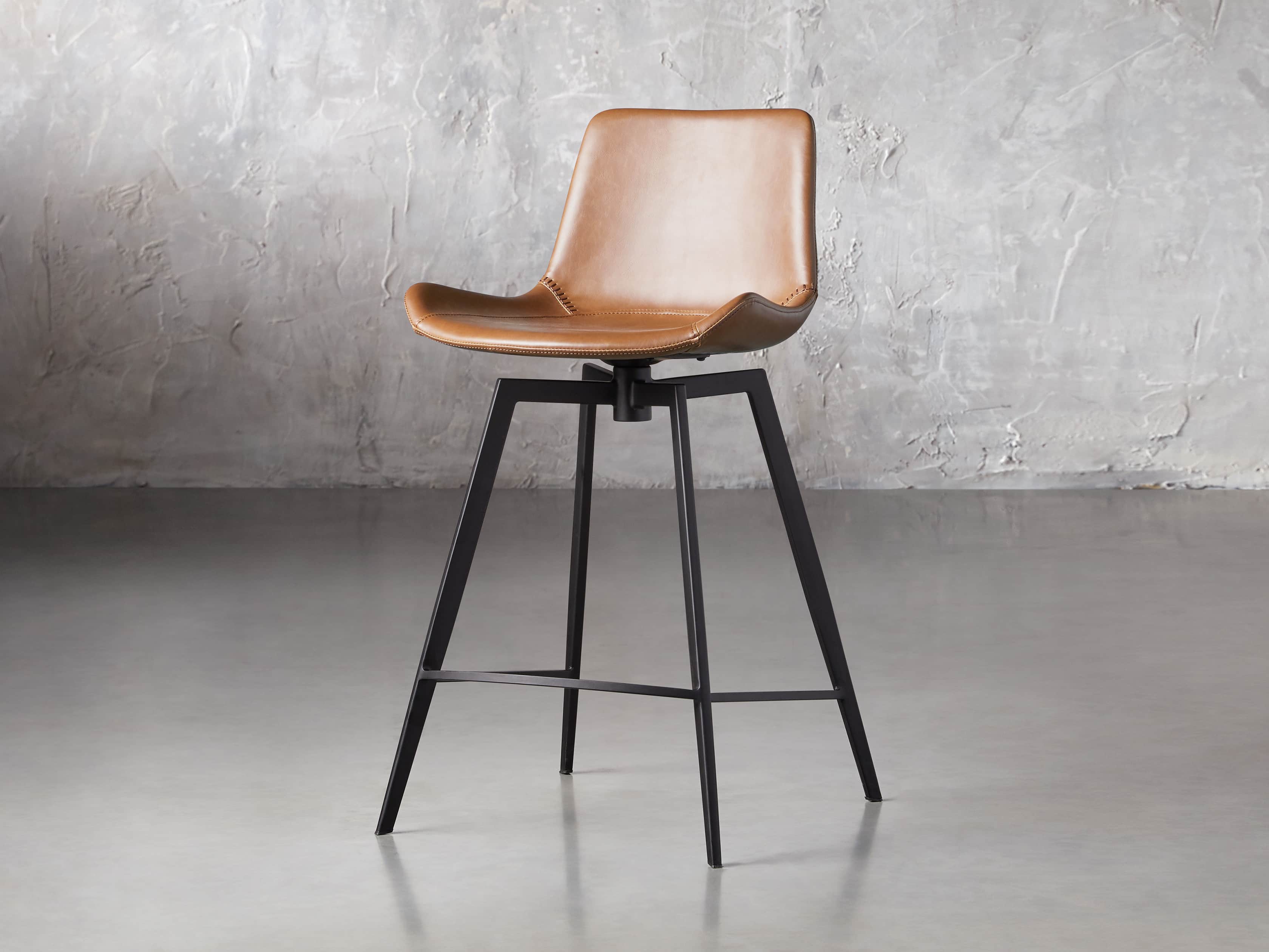 Gage 20" Swivel Counter Stool in Tanner, slide 2 of 7
