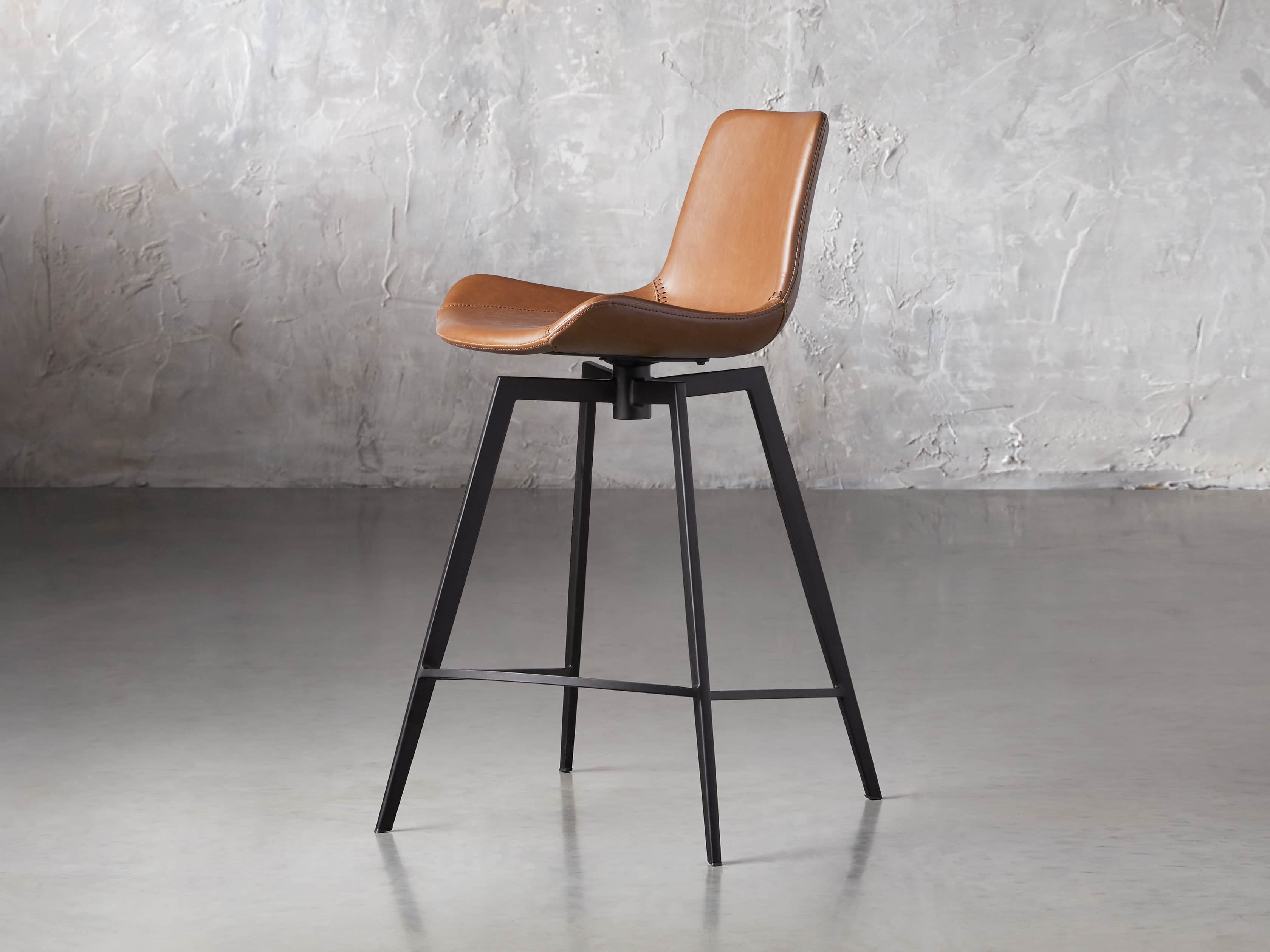 Gage 20" Swivel Counter Stool in Tanner, slide 3 of 7