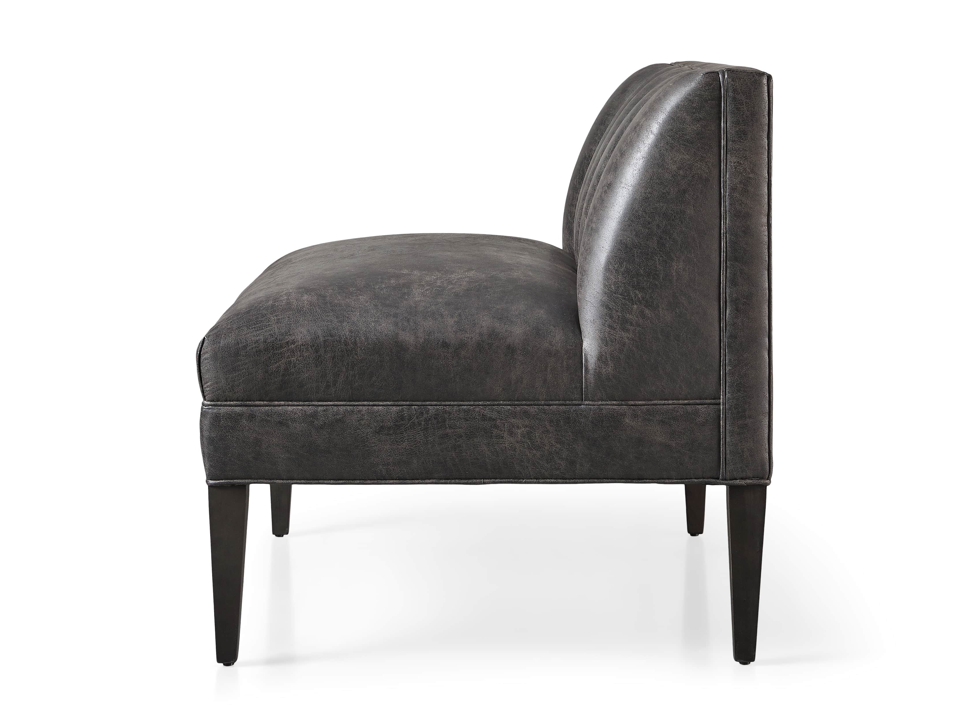 Gates Upholstered 42" Bench in Norre Steel, slide 7 of 7