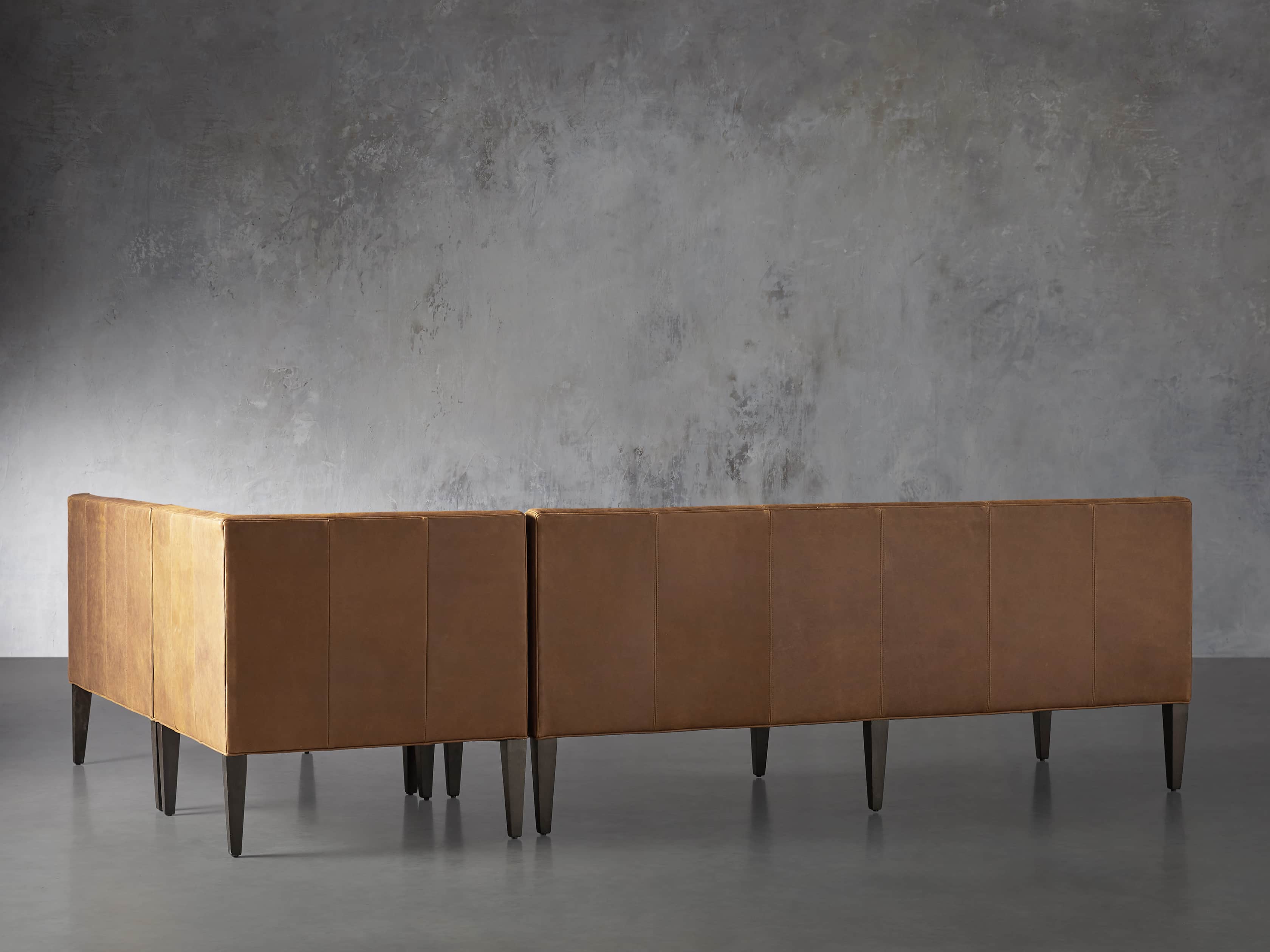 Gates Leather Banquette Arhaus