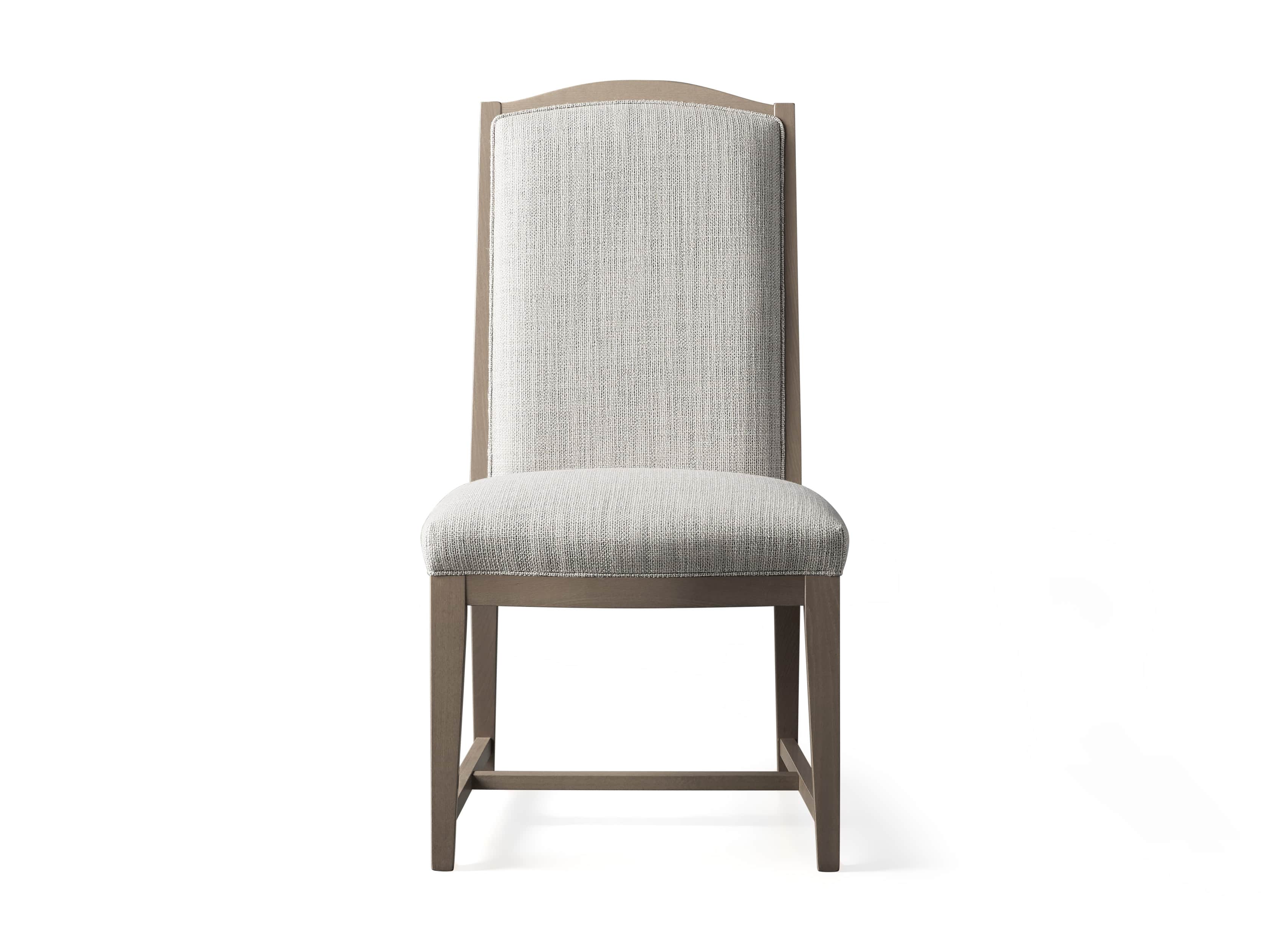 Isabella 27"Antique Blonde Dining Side Chair in Tundra Cream, slide 6 of 7