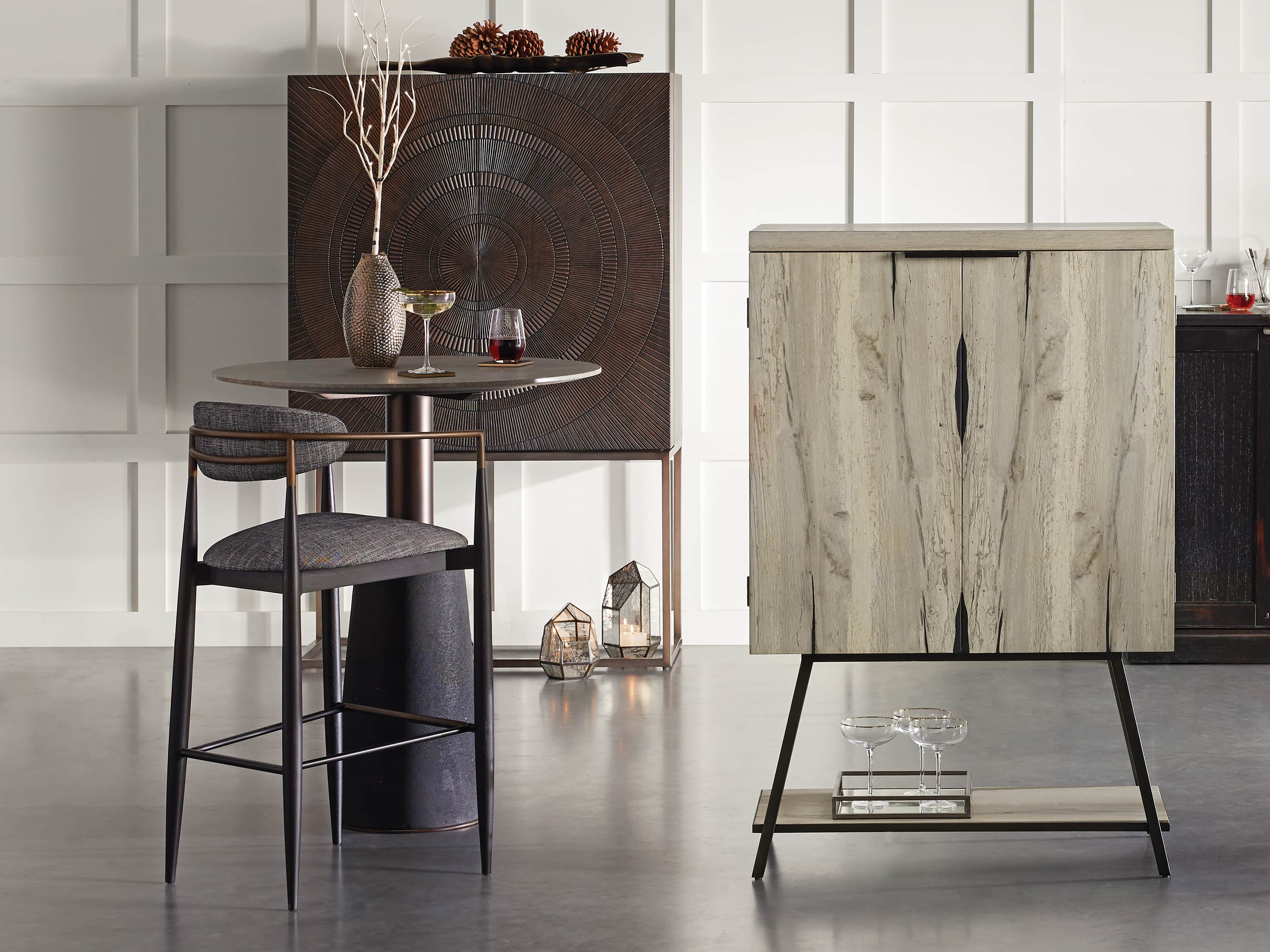 Jagger 22" Barstool in Cary Black, slide 7 of 8