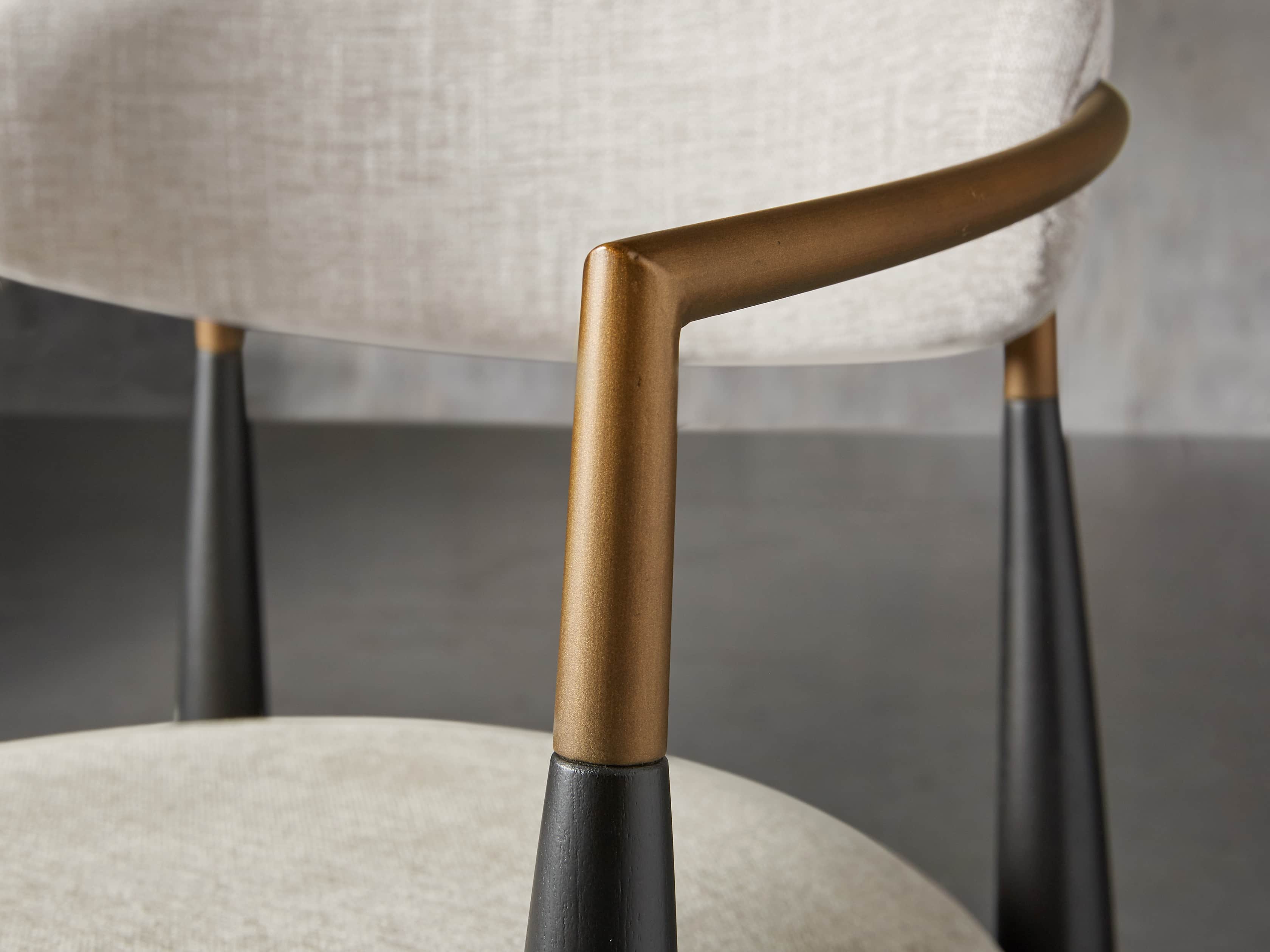 Jagger Barstool in Cary Linen, slide 6 of 9