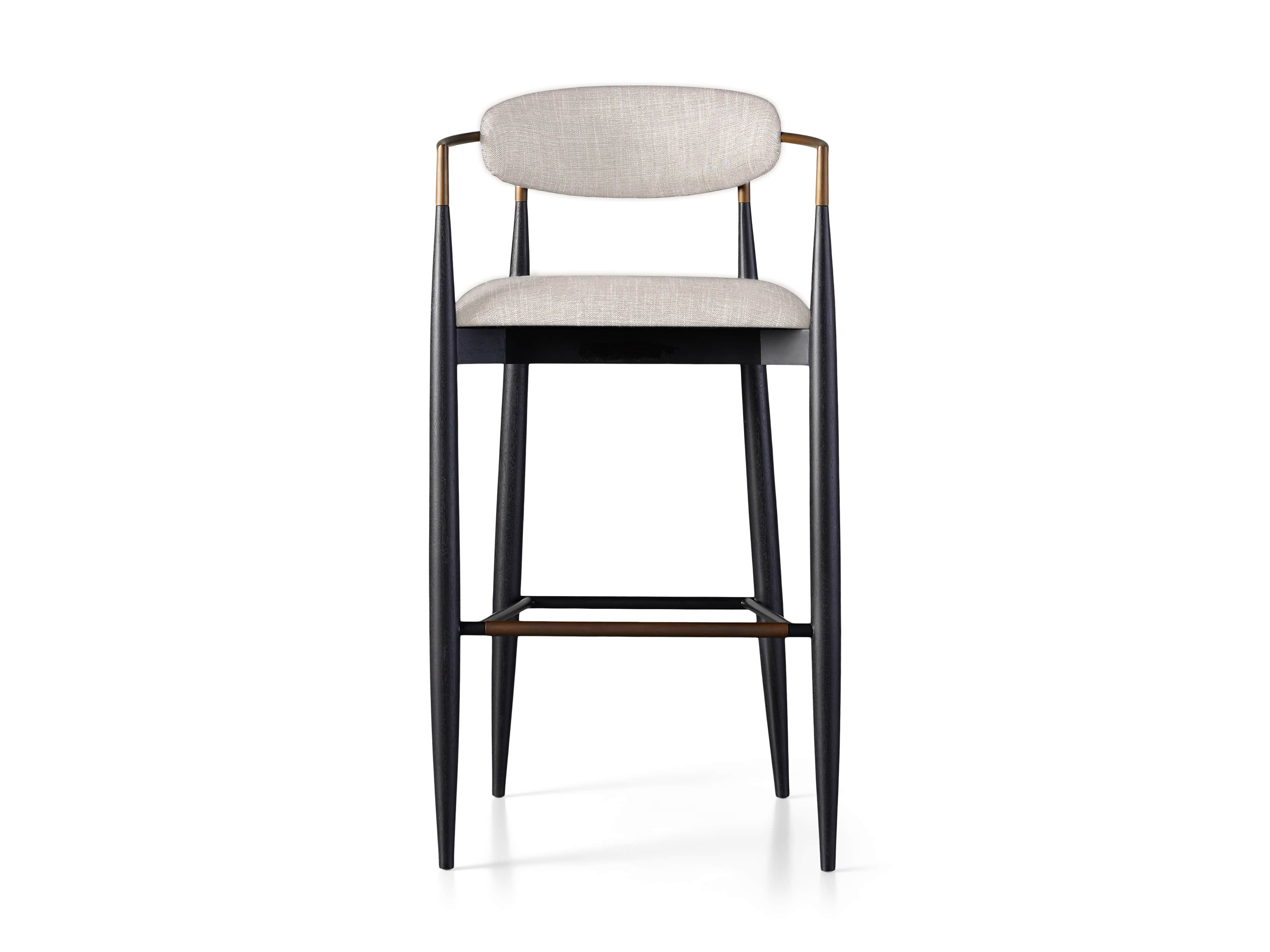 Jagger Barstool in Cary Linen, slide 9 of 9