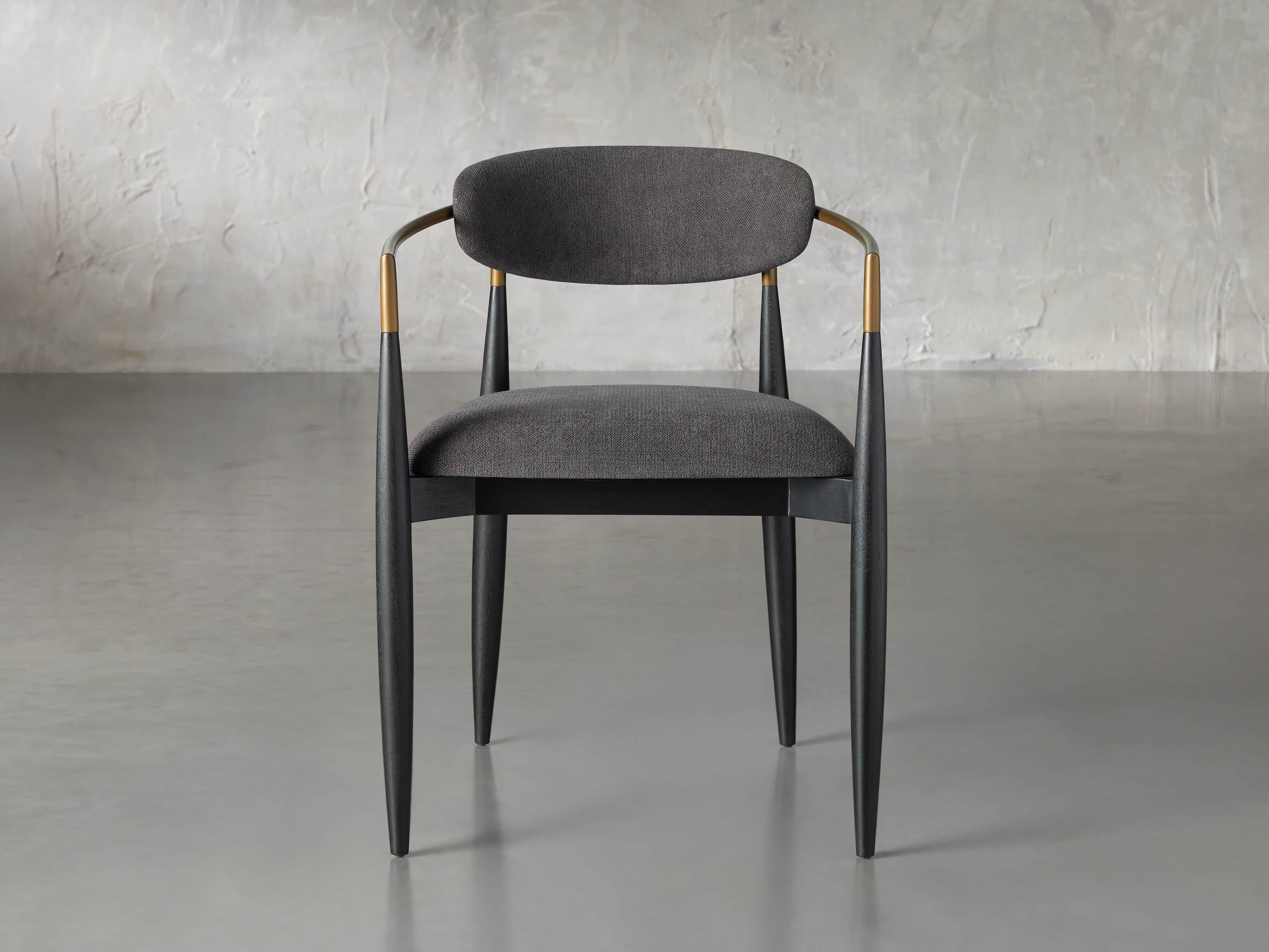 View the Jagger Dining Armchair | Variant: DOWNY CHARCOAL