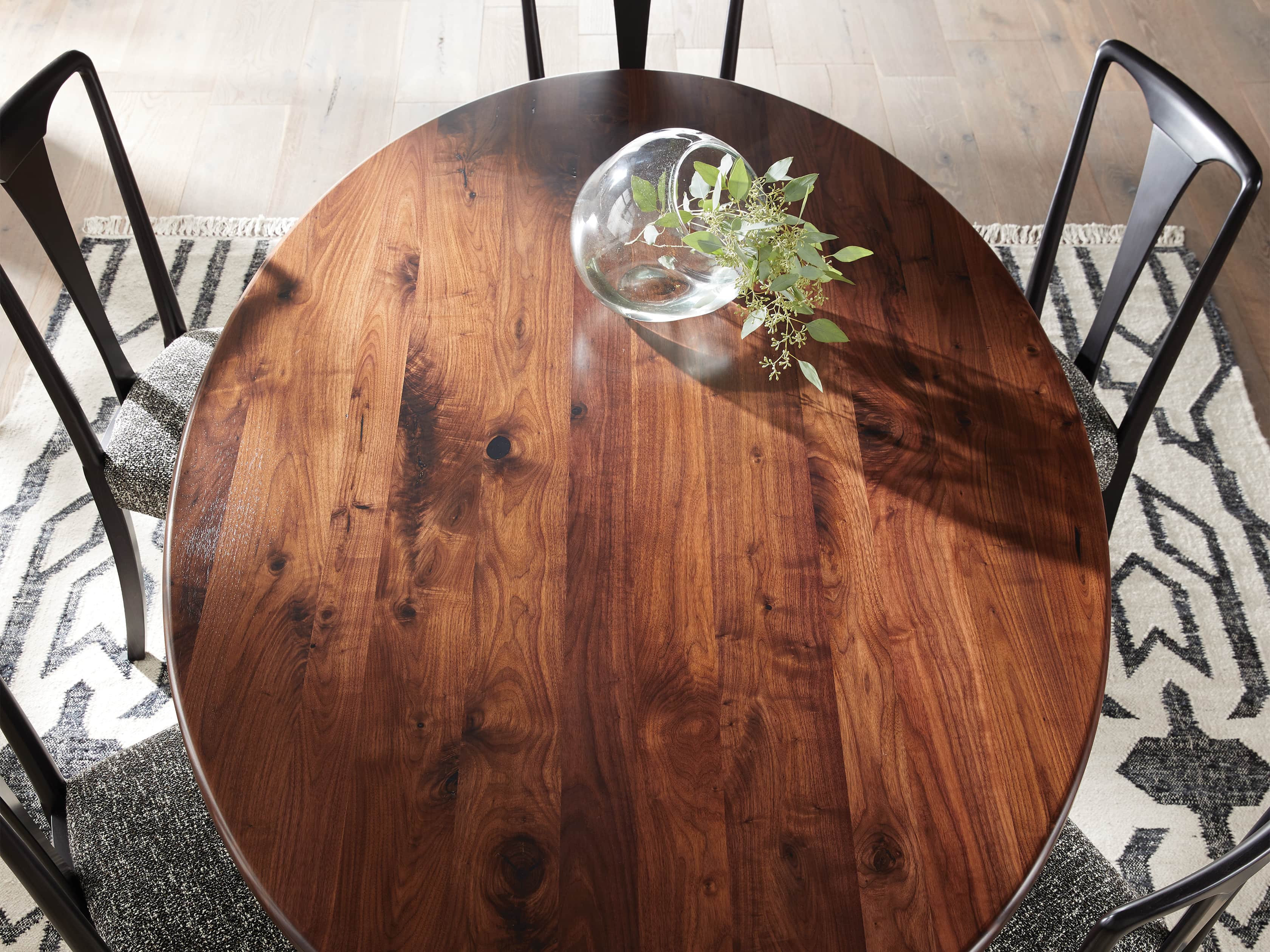 Jacob Oval Dining Table with Apex Base Arhaus