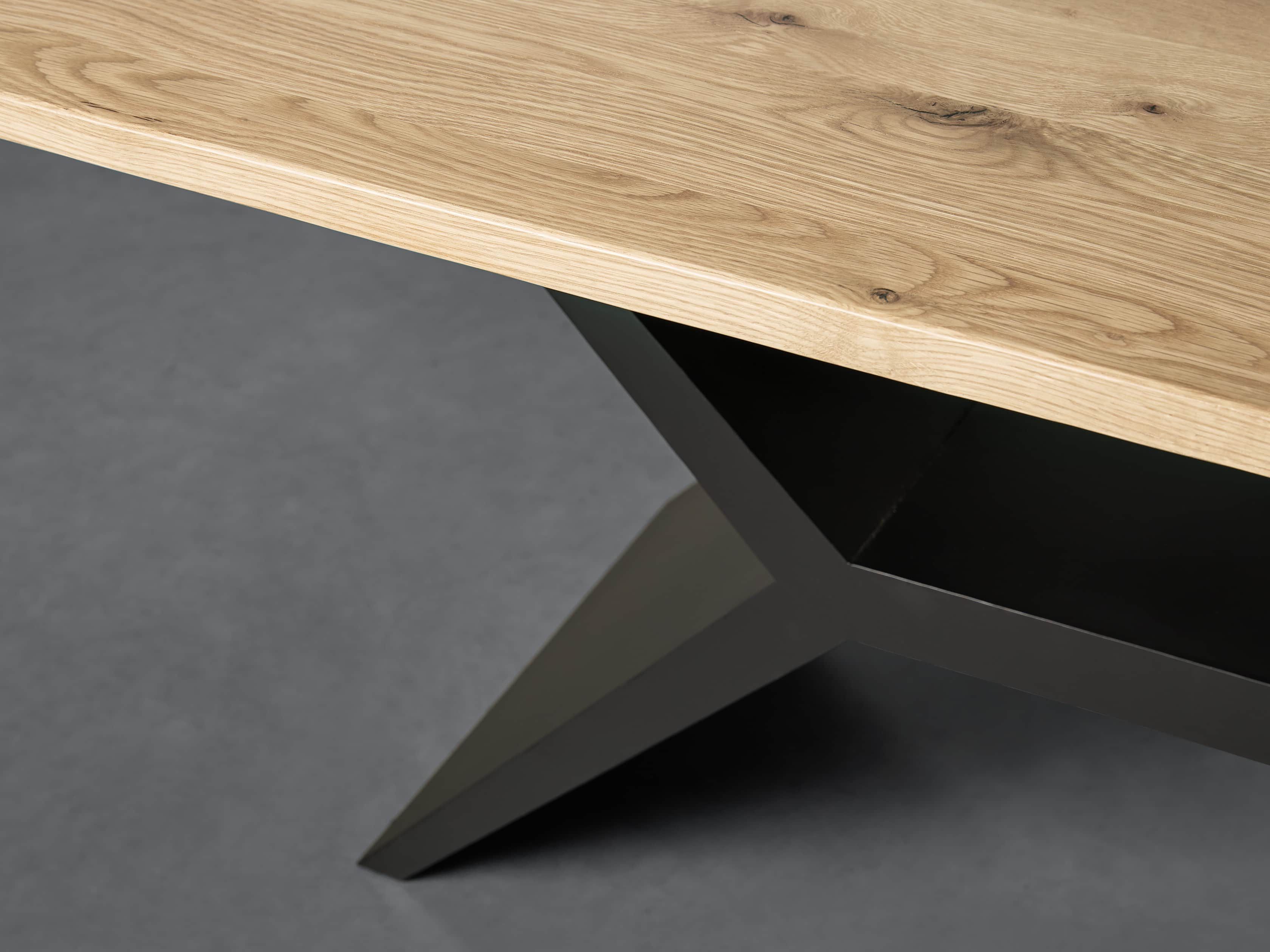 Jacob Dining Table with Vertex Base Arhaus