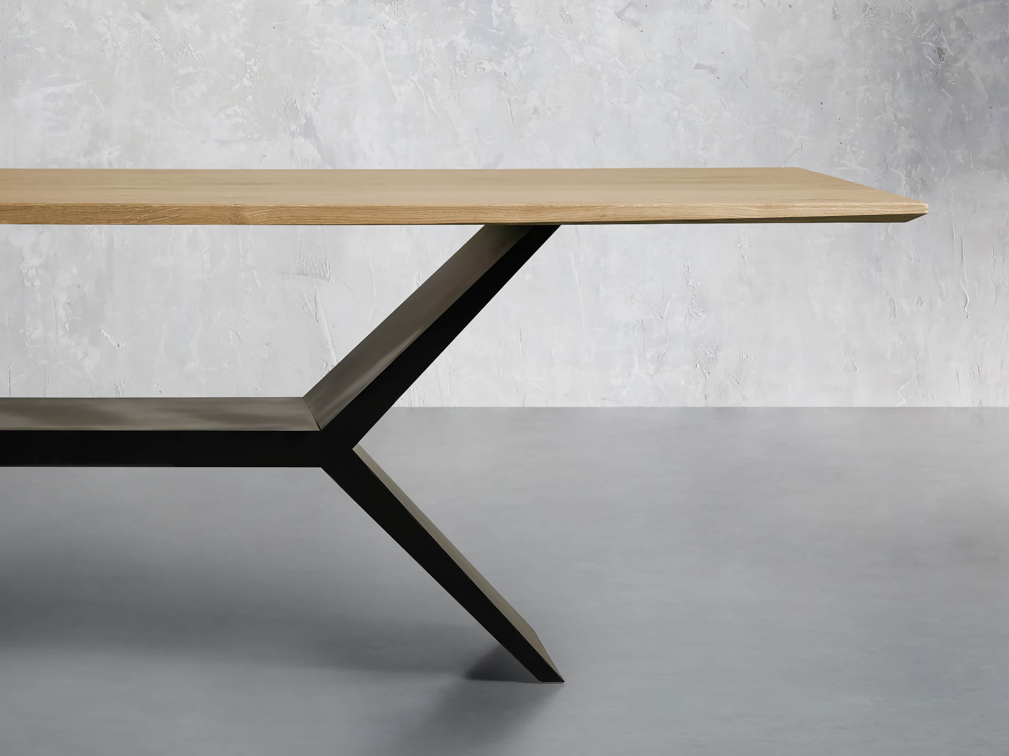 Jacob Dining Table with Vertex Base Arhaus