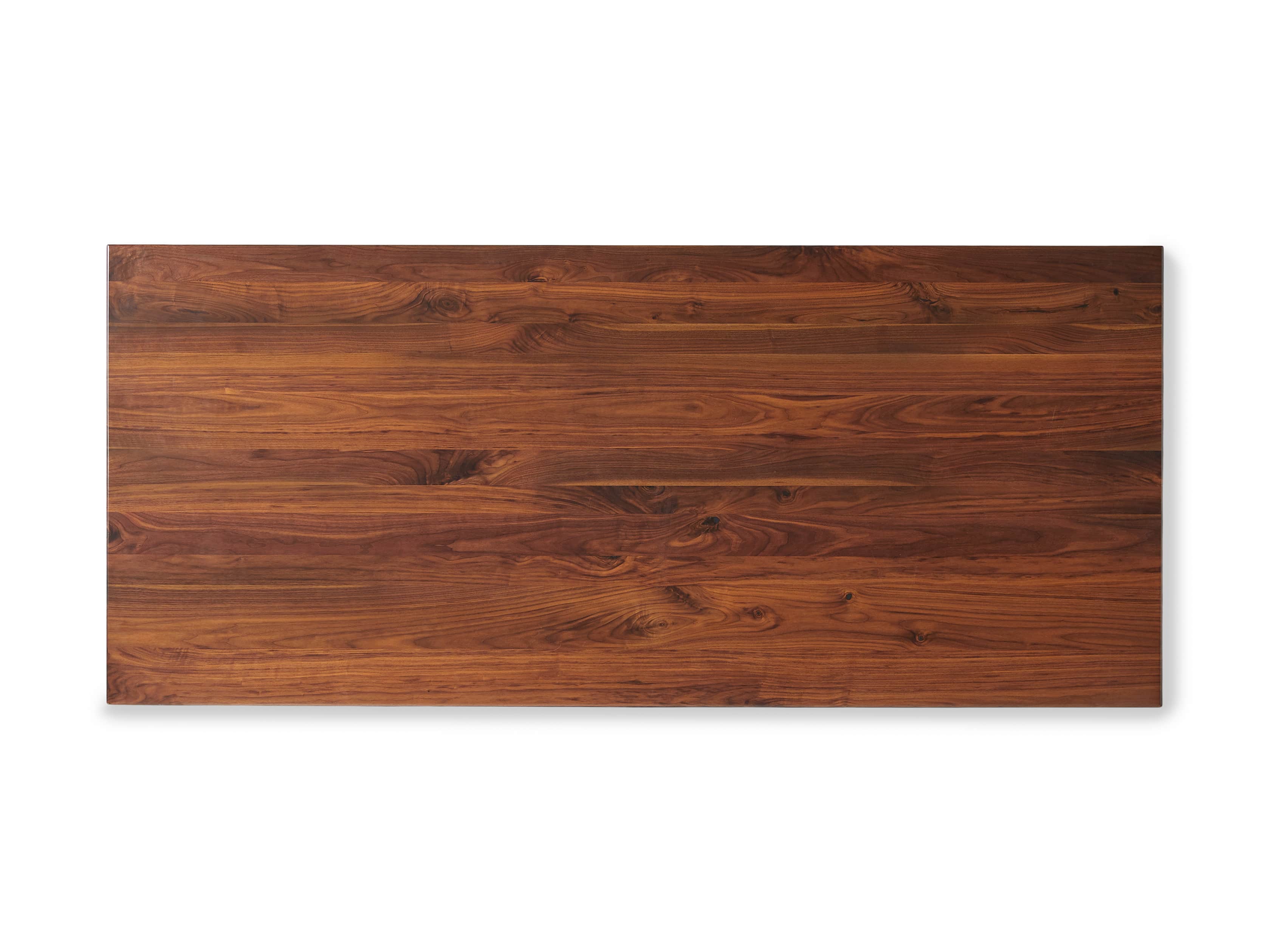 Jacob 84" Rectangle Dining Table Origami Base in Walnut, slide 5 of 6