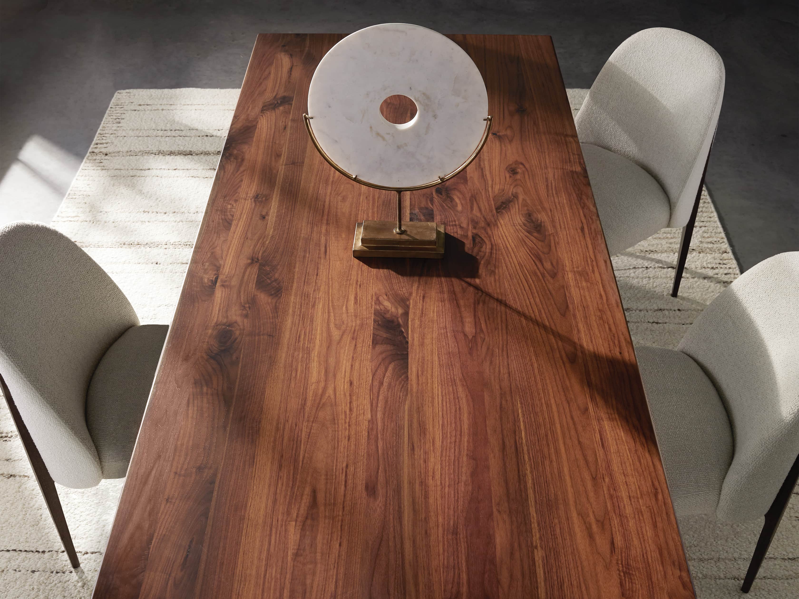 Jacob Dining Table with Vertex Base Arhaus