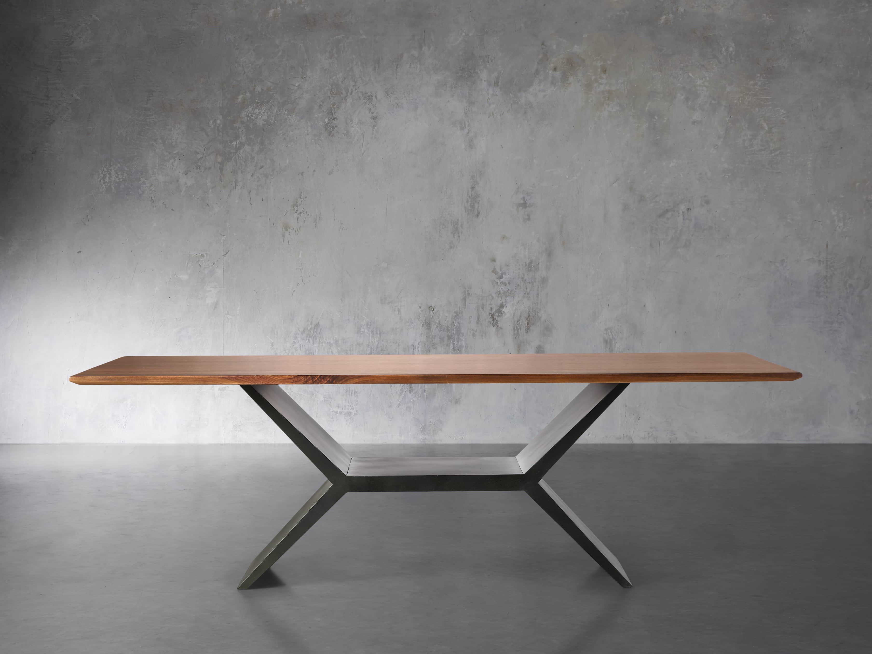 Jacob Dining Table with Vertex Base Arhaus