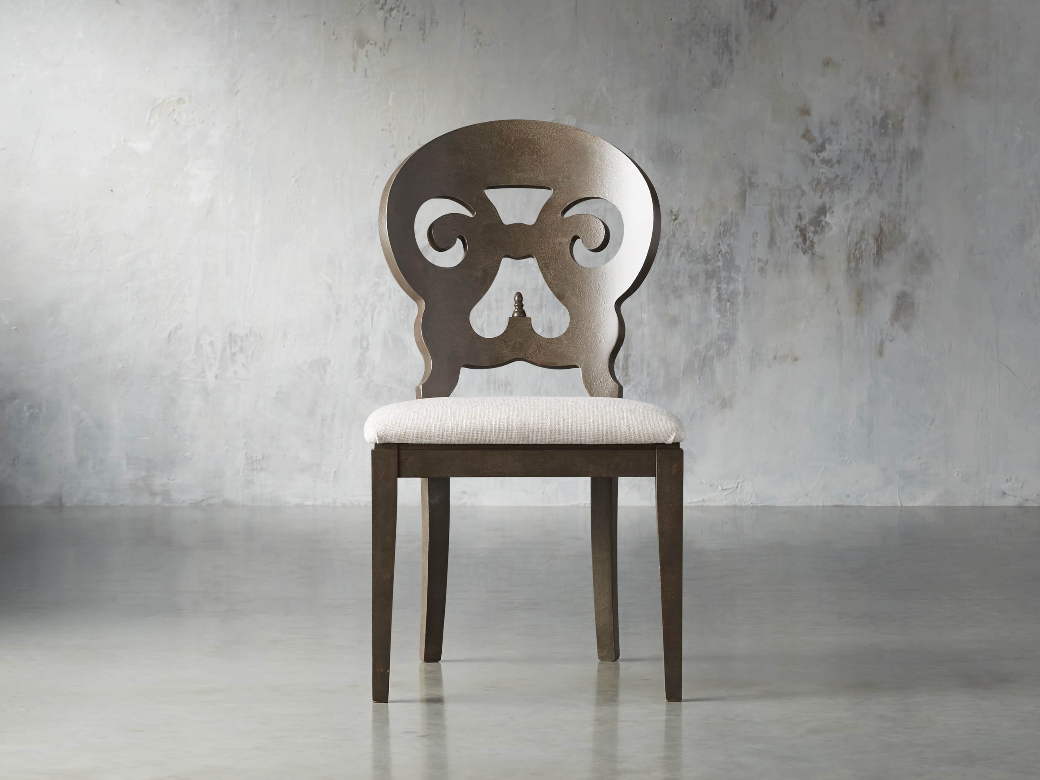 Jordan Bell'Arte 21" Dining Side Chair with Upholstered Seat