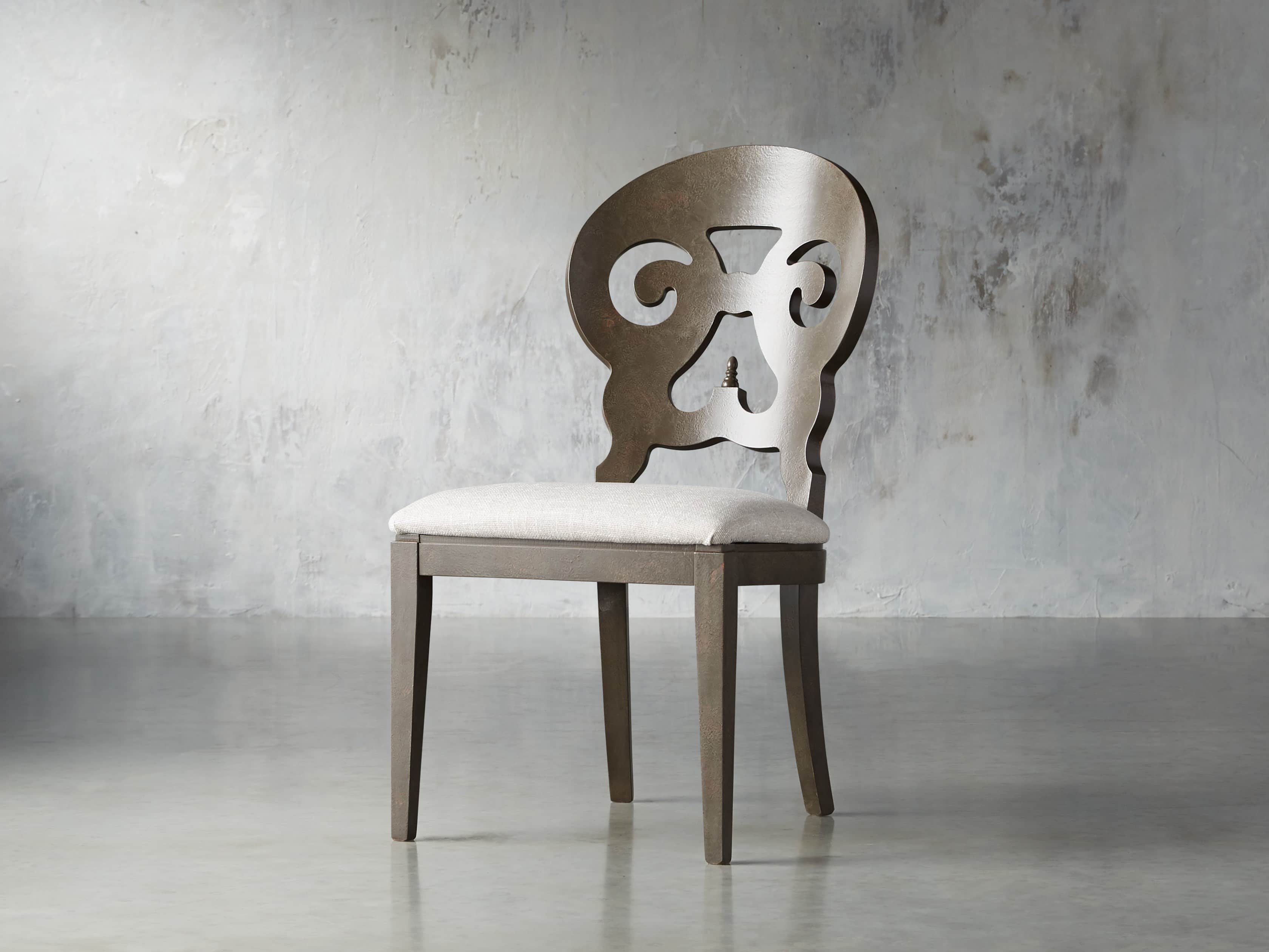 Jordan Bell'Arte 21" Dining Side Chair with Upholstered Seat