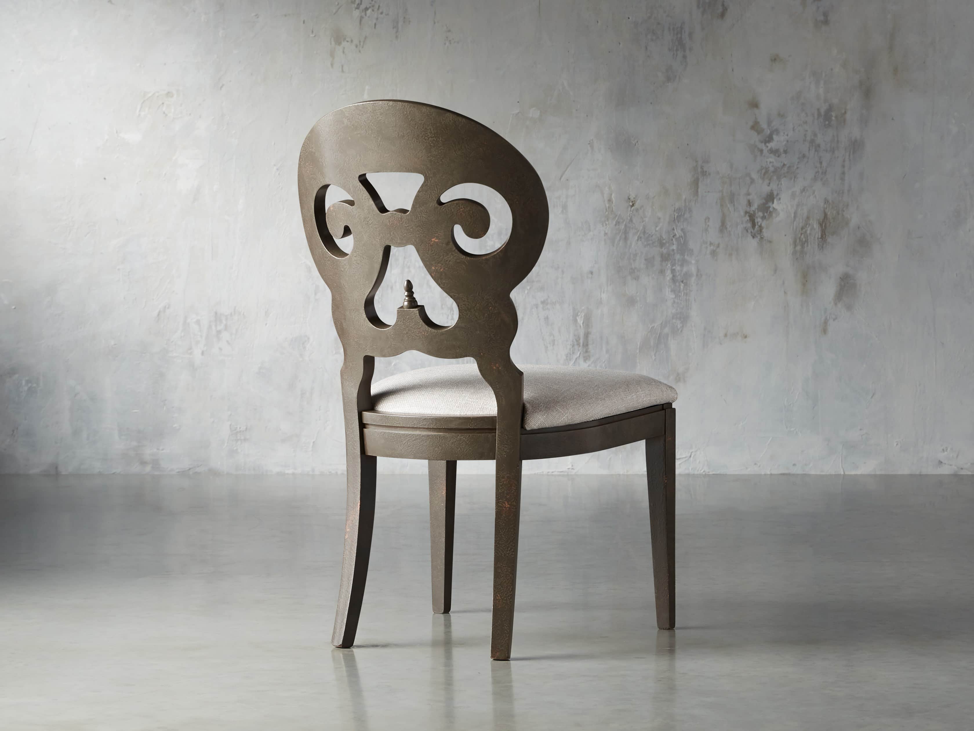 Jordan Bell'Arte 21" Dining Side Chair with Upholstered Seat
