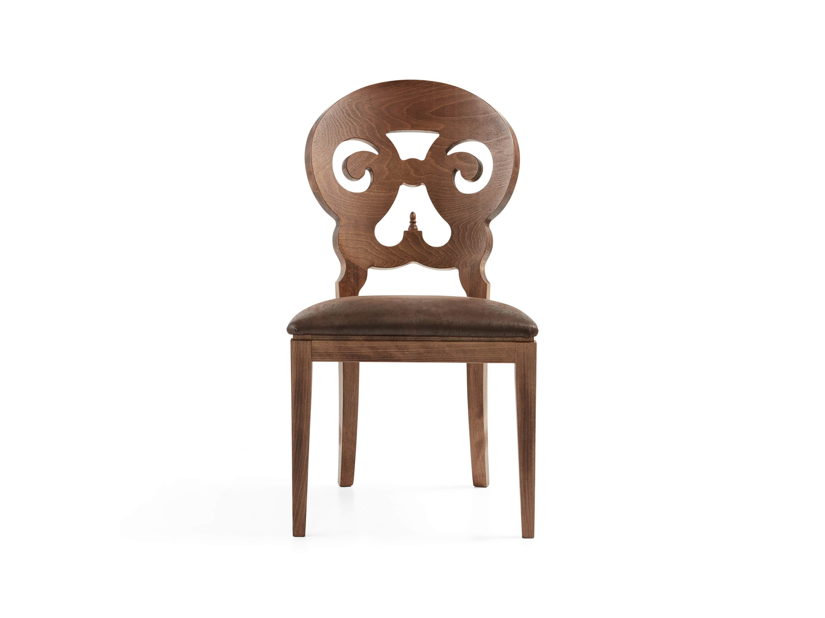Jordan 21" Dining Side Chair with Upholstered Seat in Farmhouse