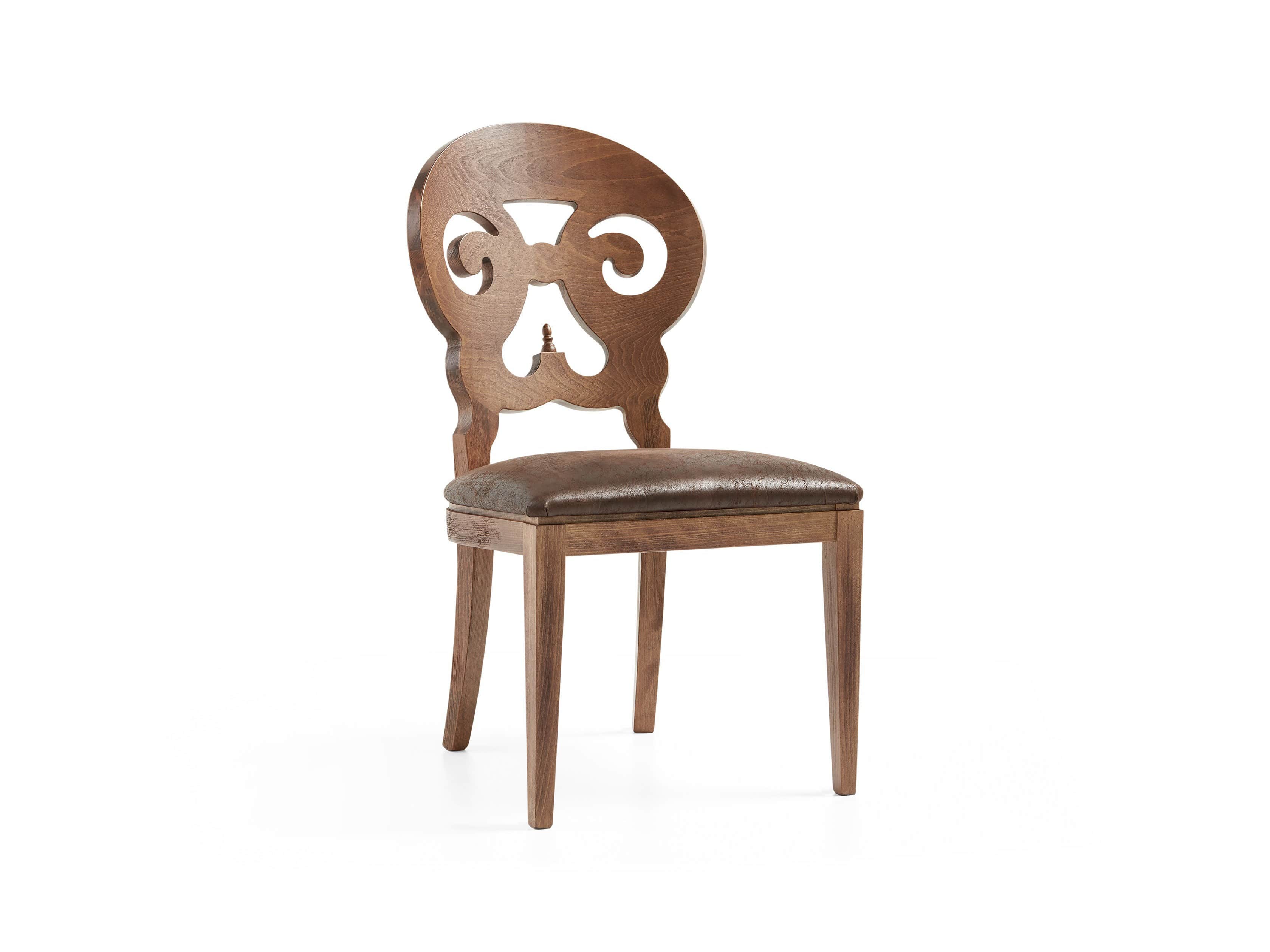 Jordan 21" Dining Side Chair with Upholstered Seat in Farmhouse