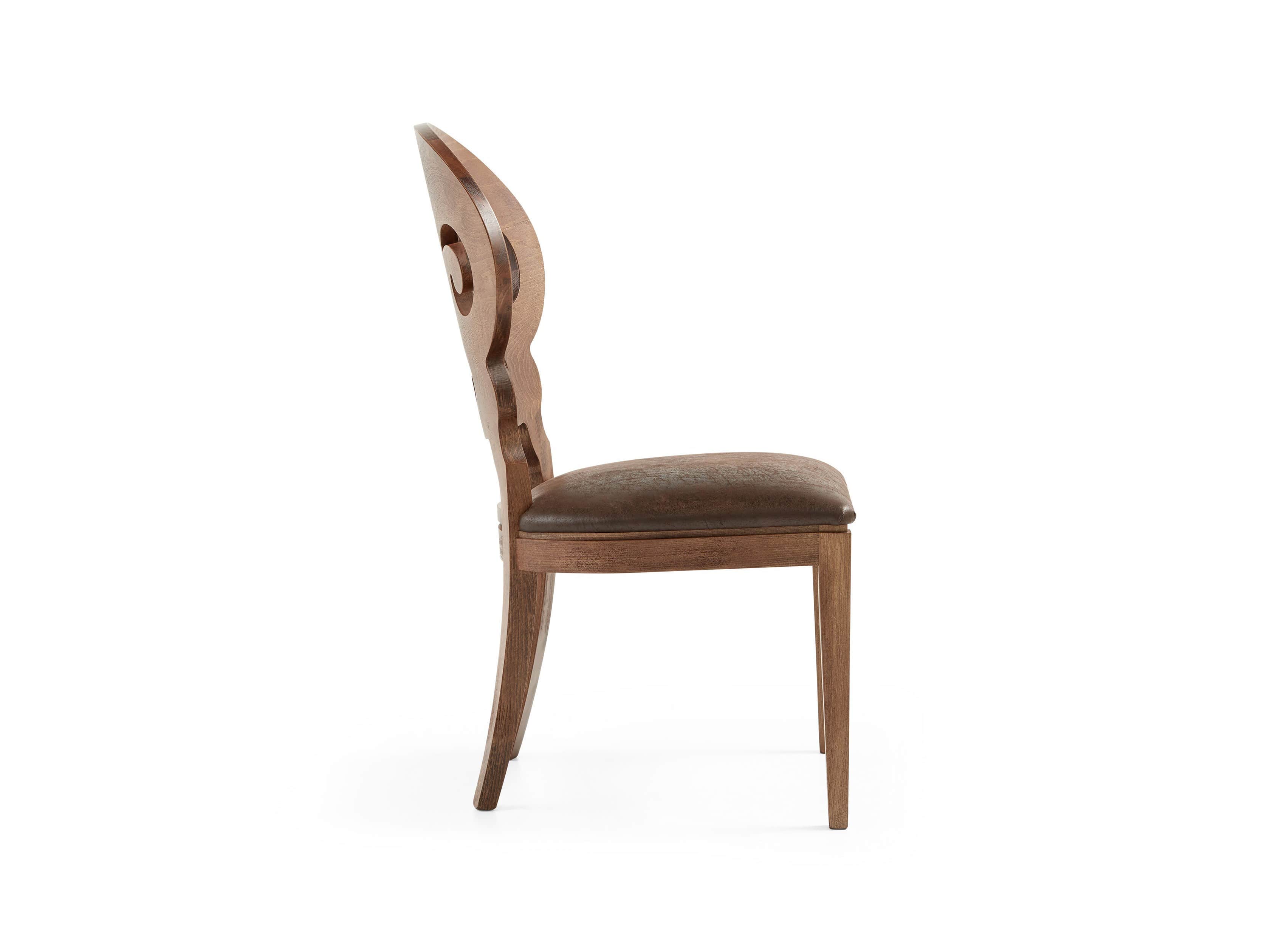 Jordan 21" Dining Side Chair with Upholstered Seat in Farmhouse