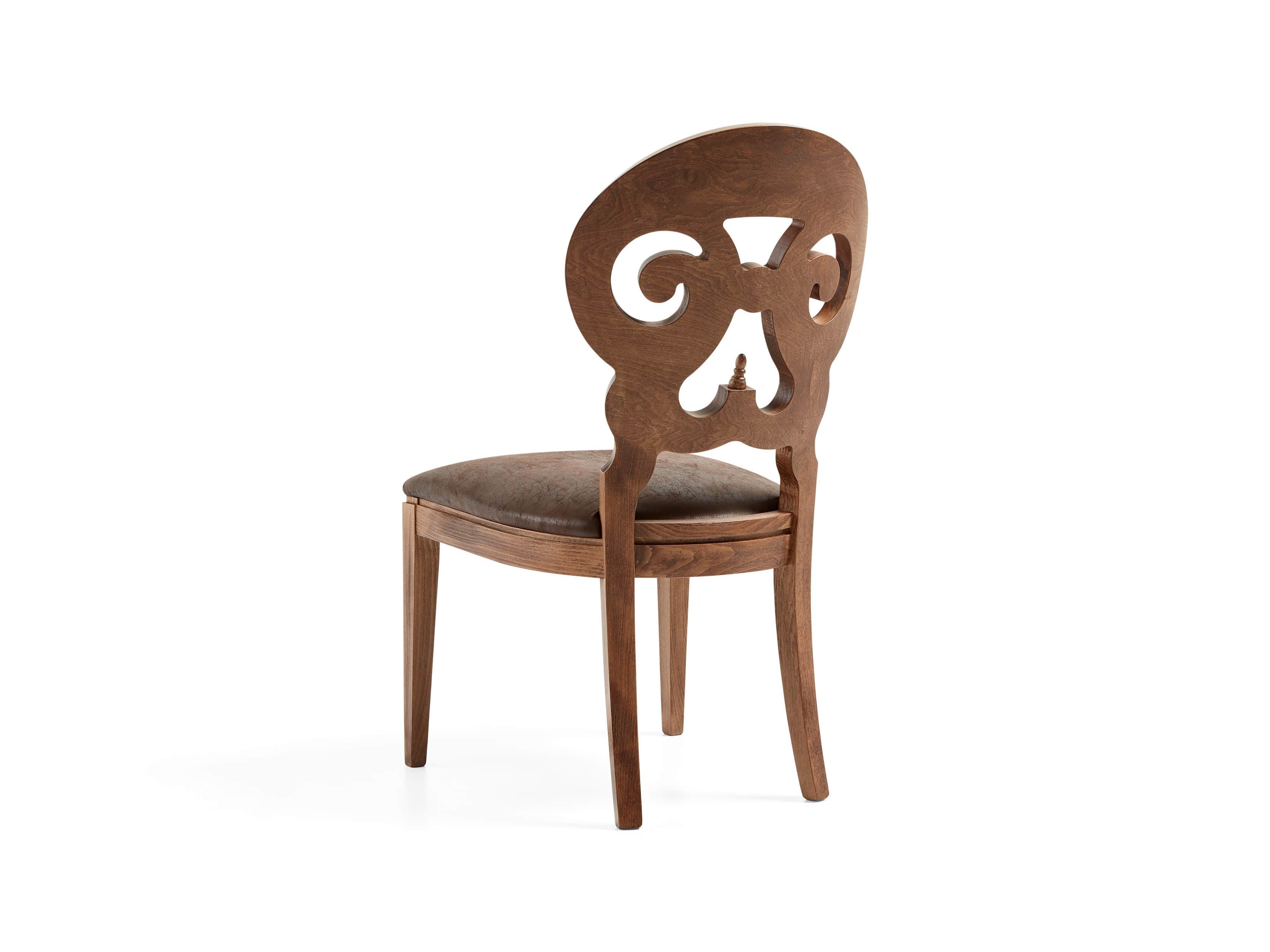 Jordan 21" Dining Side Chair with Upholstered Seat in Farmhouse
