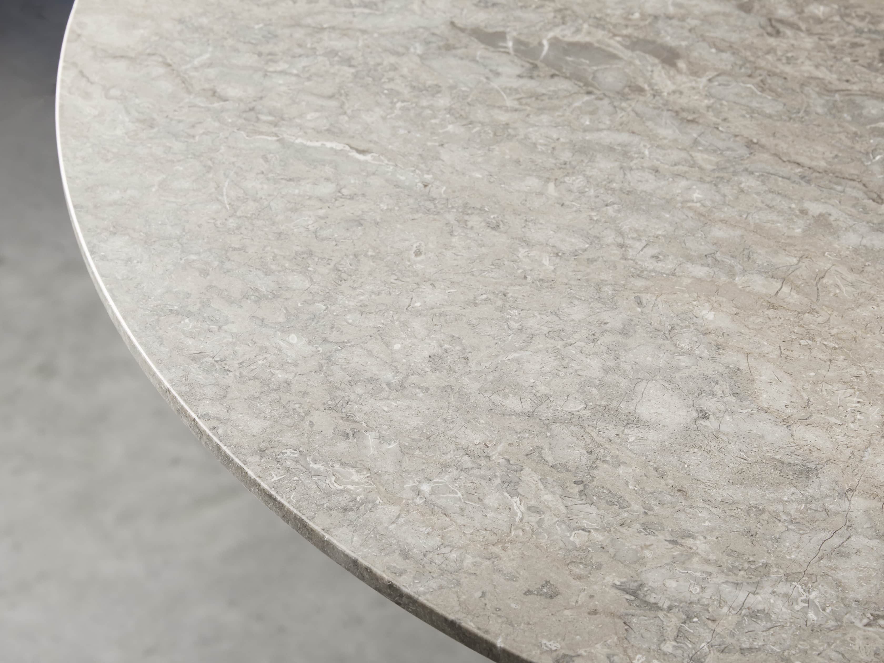 Kamilah 36" Marble Top Bar Table, slide 3 of 8