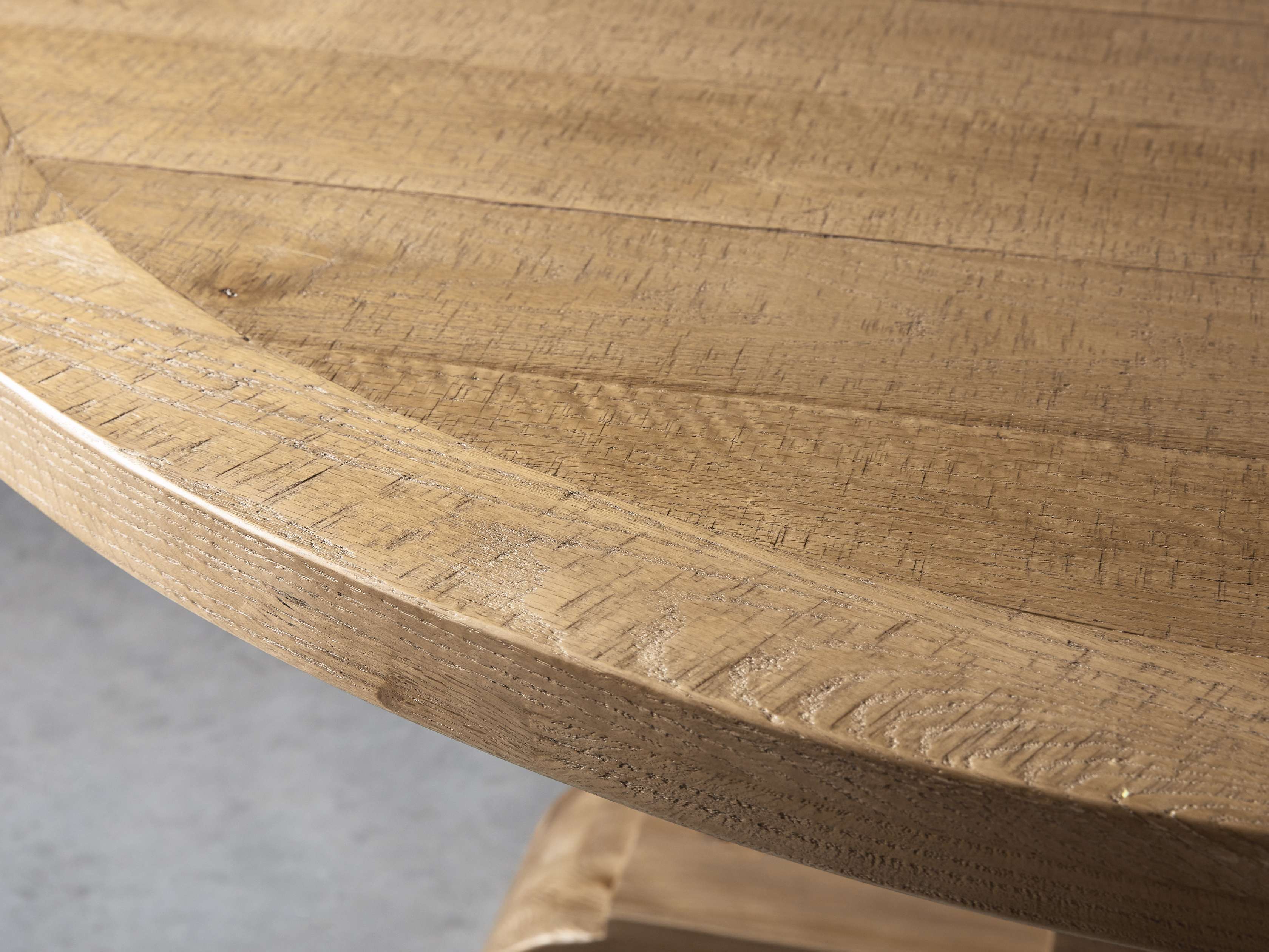 Kensington 48" Round Dining Table in Honey, slide 2 of 5