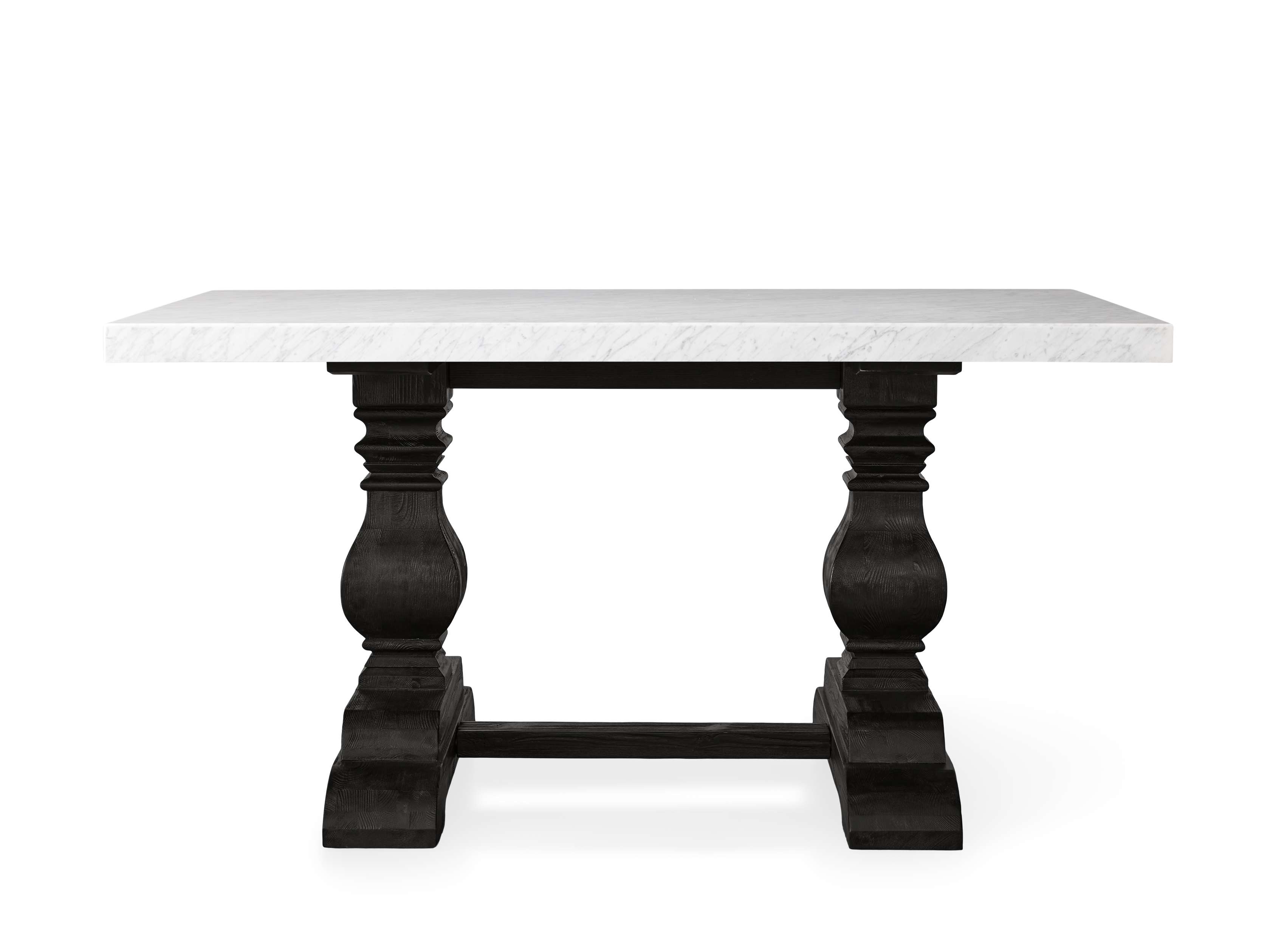 Arhaus white deals marble dining table