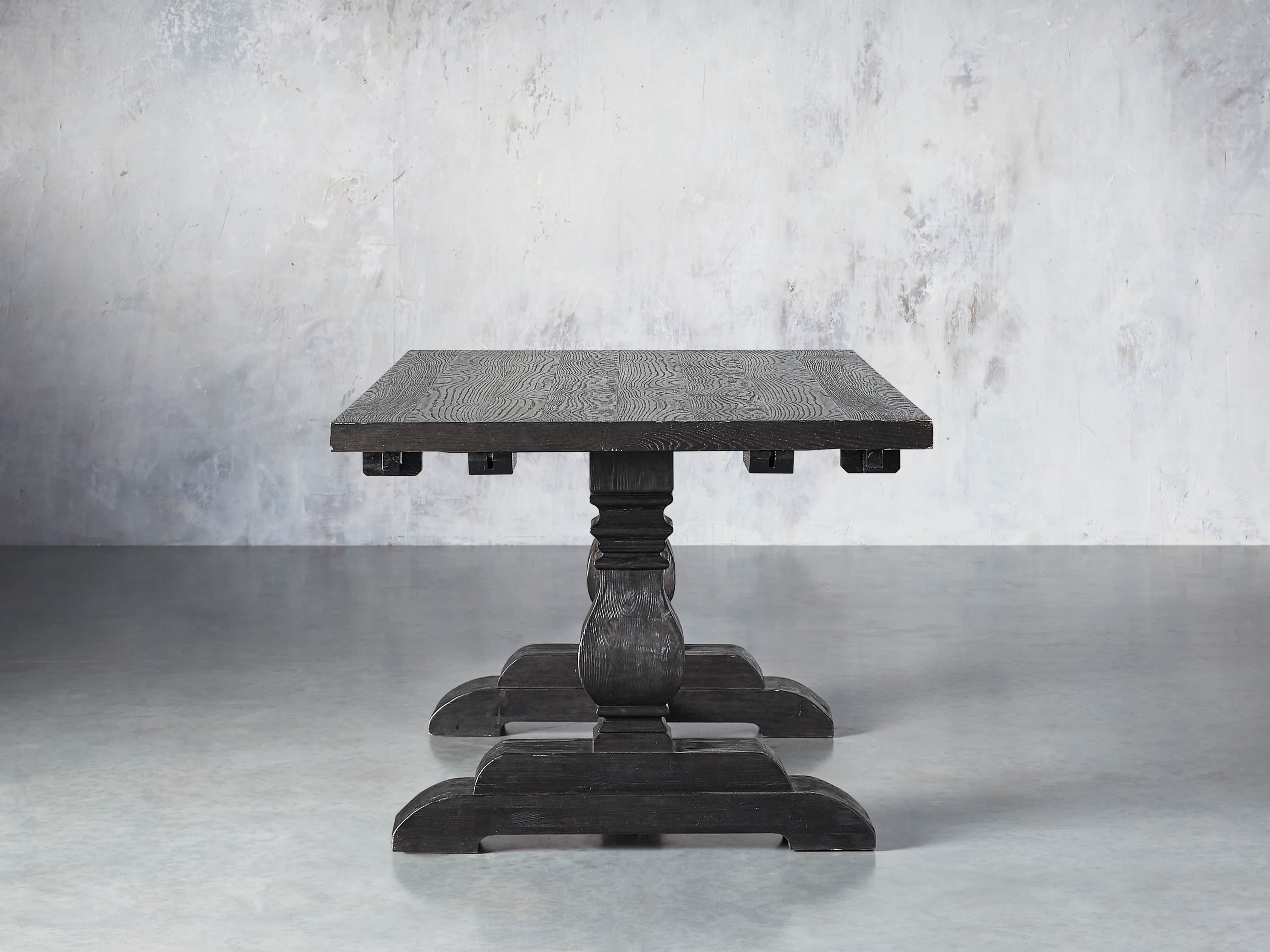 Kensington 72" Extension Dining Table in Dark Ebony