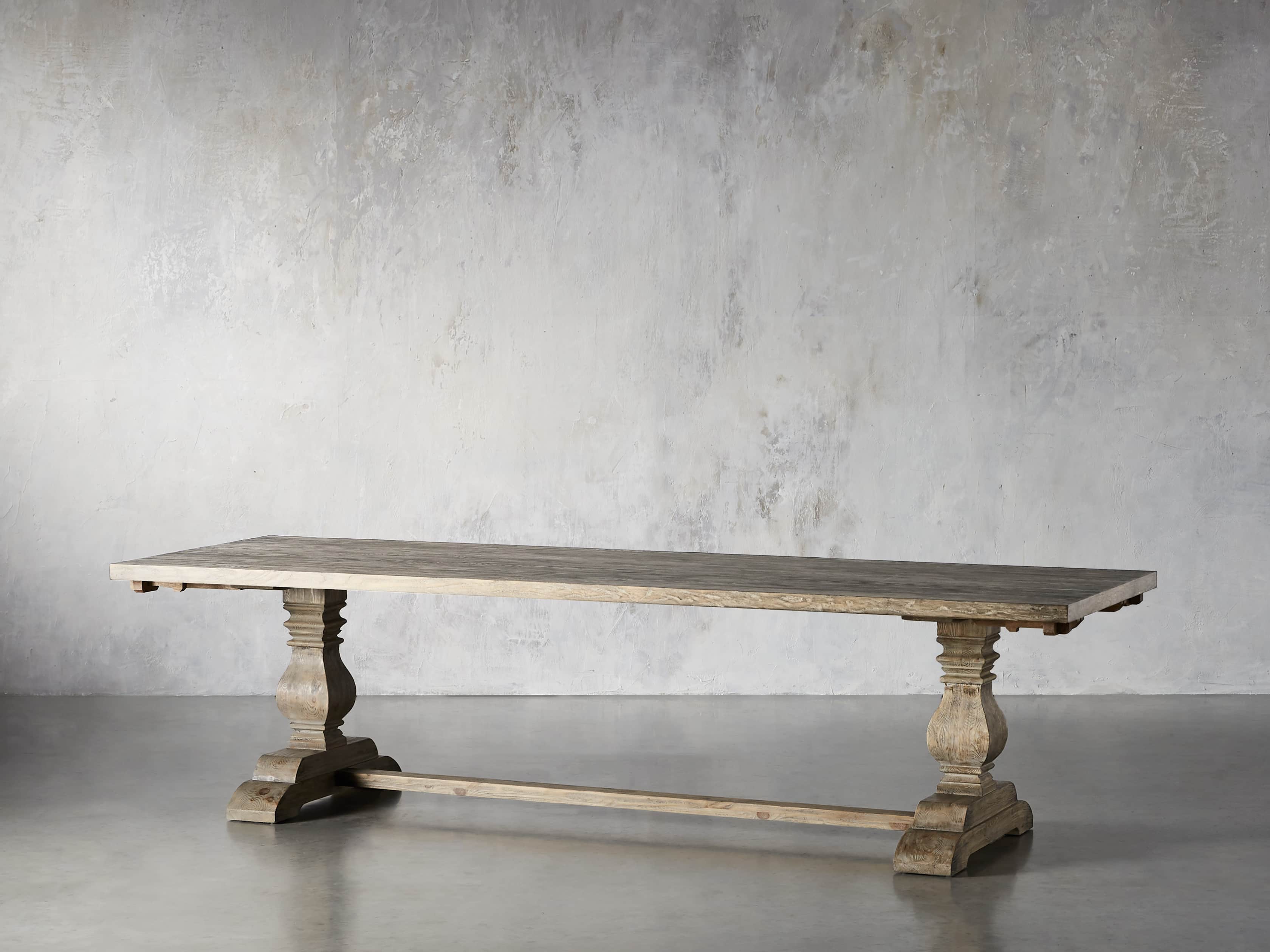 Kensington Oak 86" Extension Dining Table in Earl Grey, slide 4 of 14