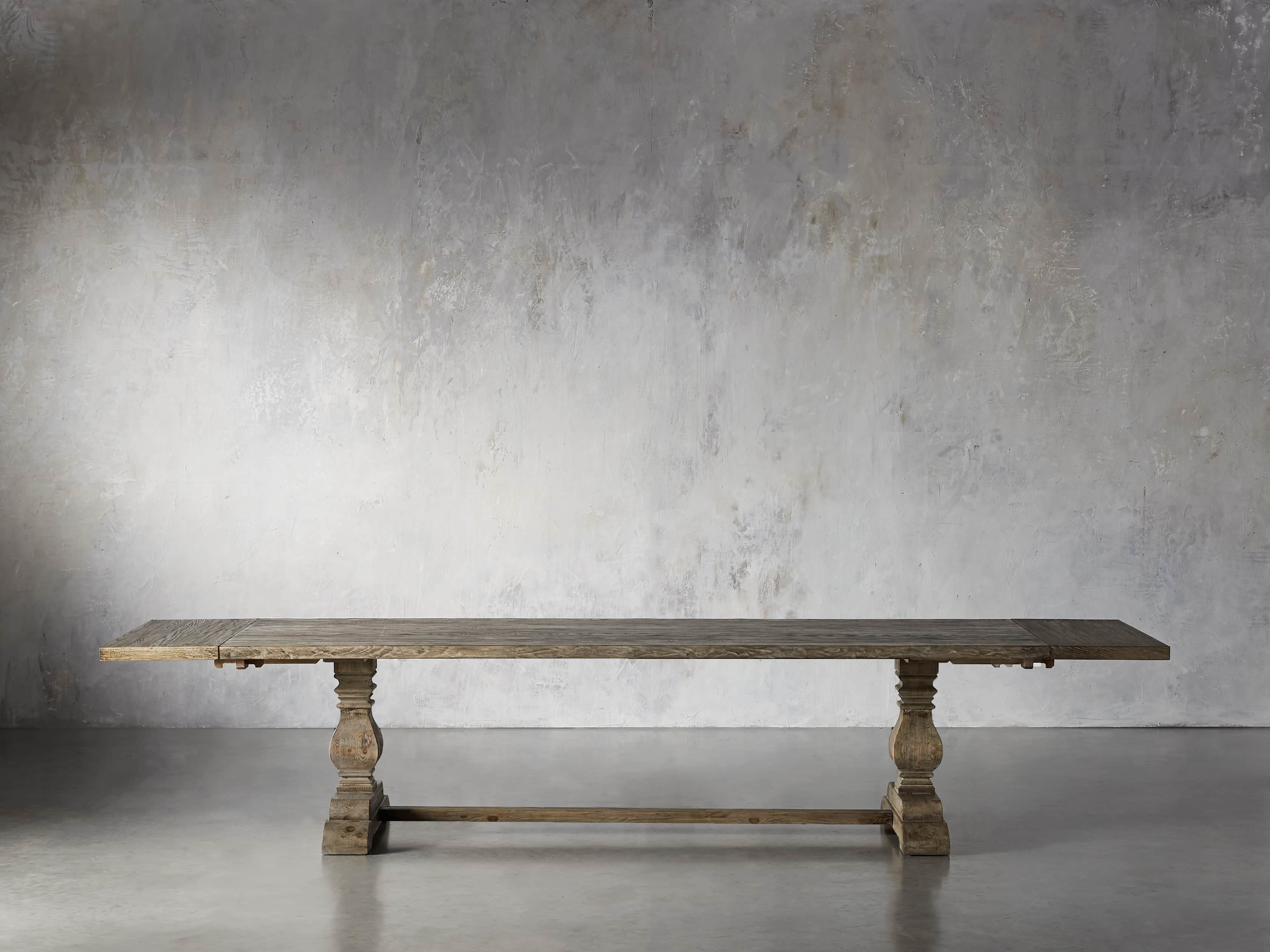 Kensington Oak 86" Extension Dining Table in Earl Grey, slide 6 of 14