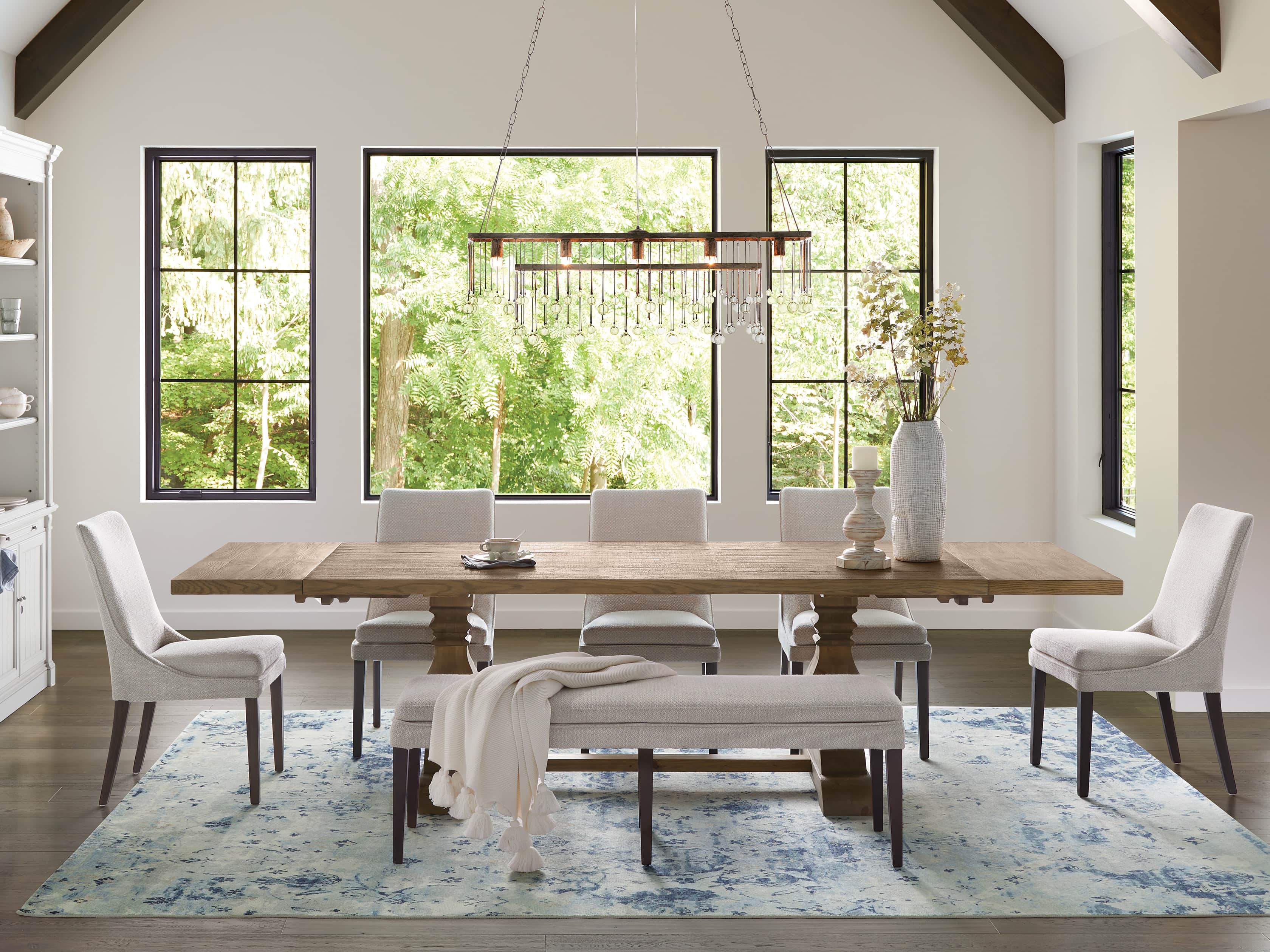 solid dining room tables