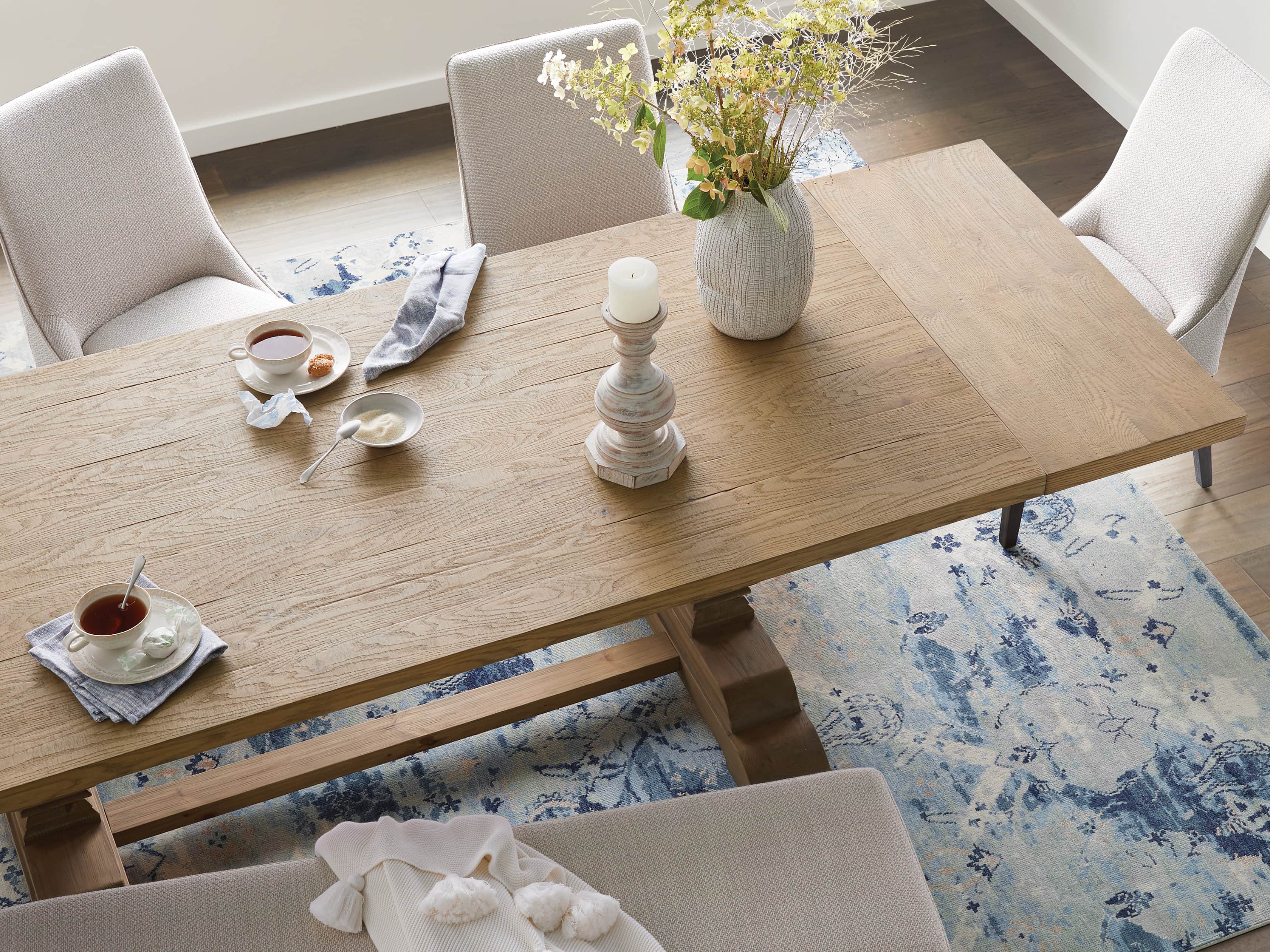 Kensington 72" Extension Dining Table in Honey, slide 8 of 11