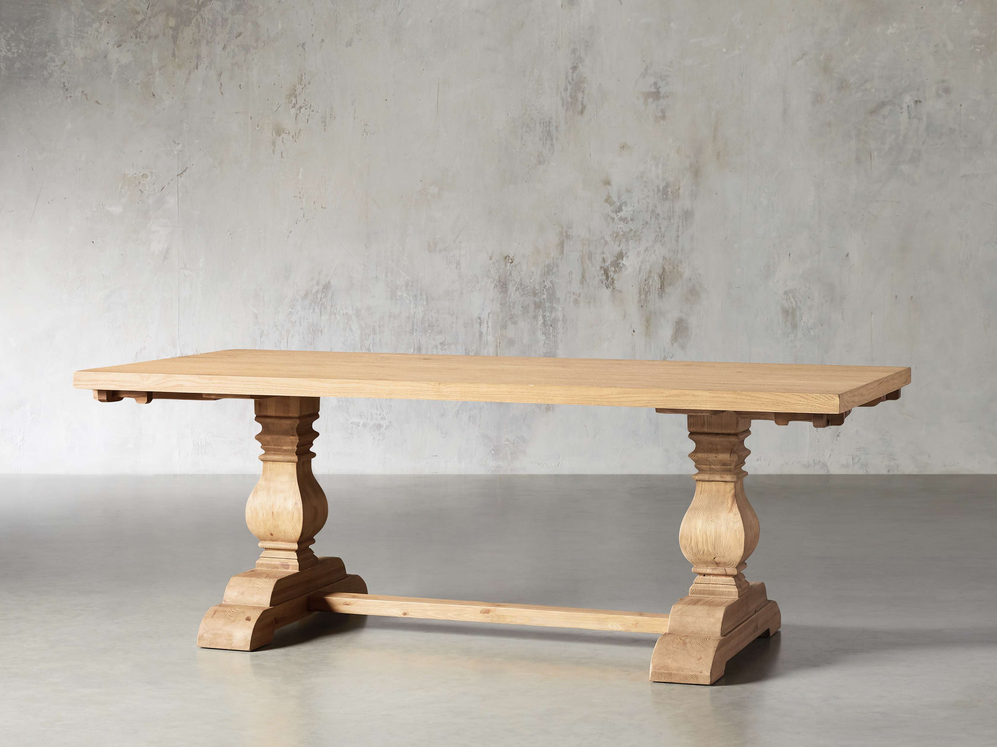 Kensington 86" Extension Dining Table in Honey, slide 3 of 10