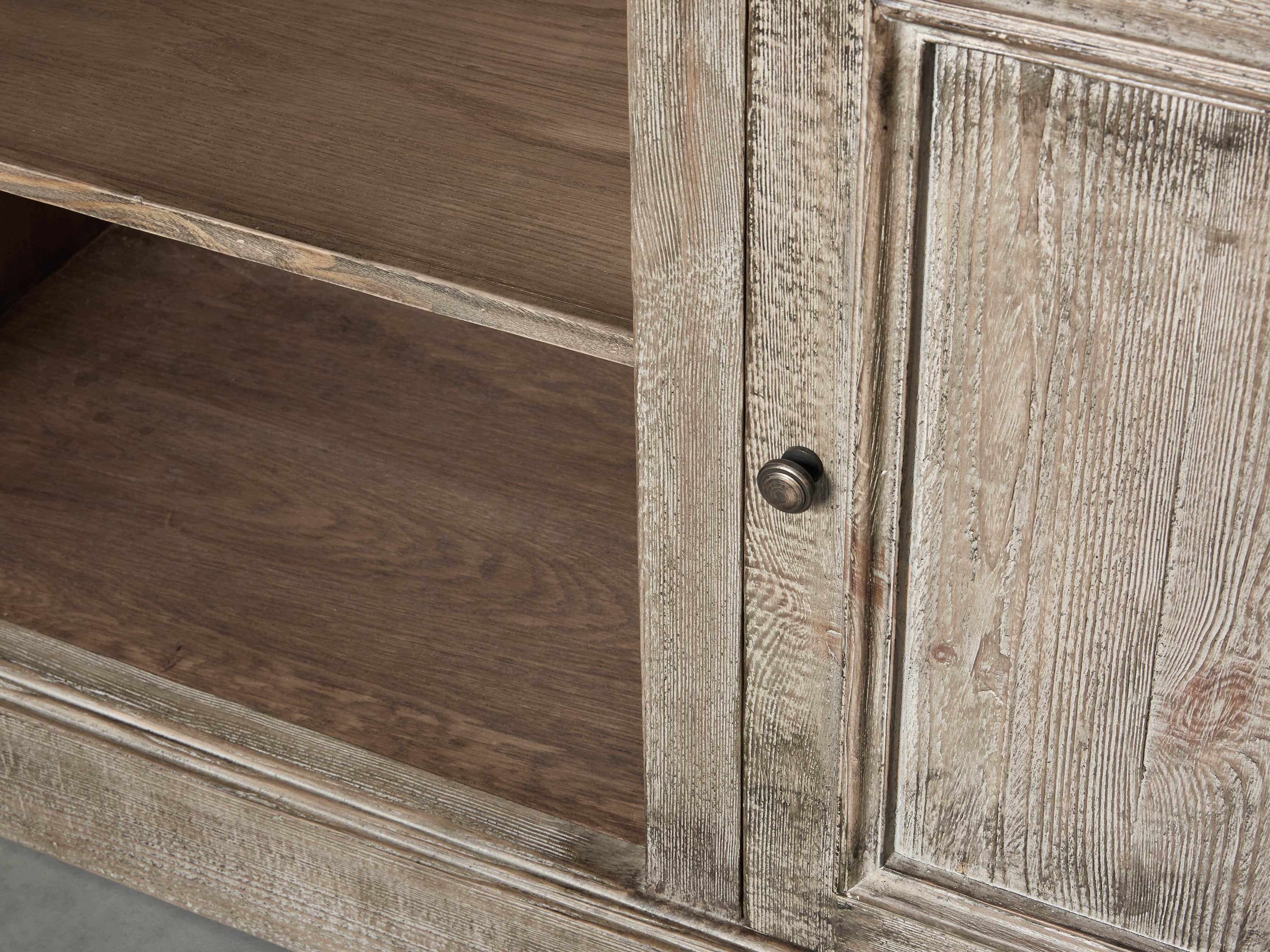 Kensington 75" Buffet with Marble Top in Earl Grey, slide 7 of 13