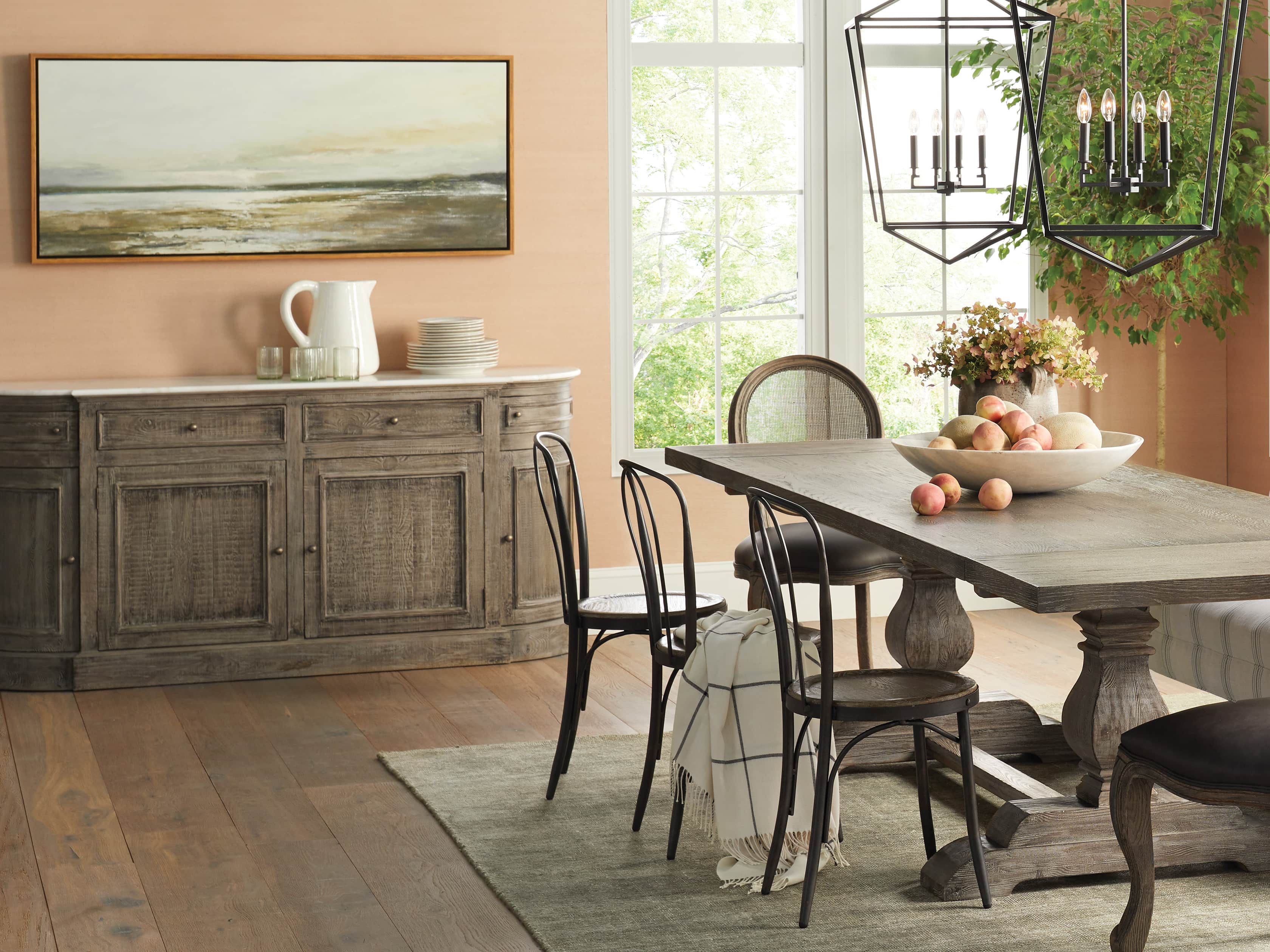 Kensington 75" Buffet with Marble Top in Earl Grey, slide 12 of 16